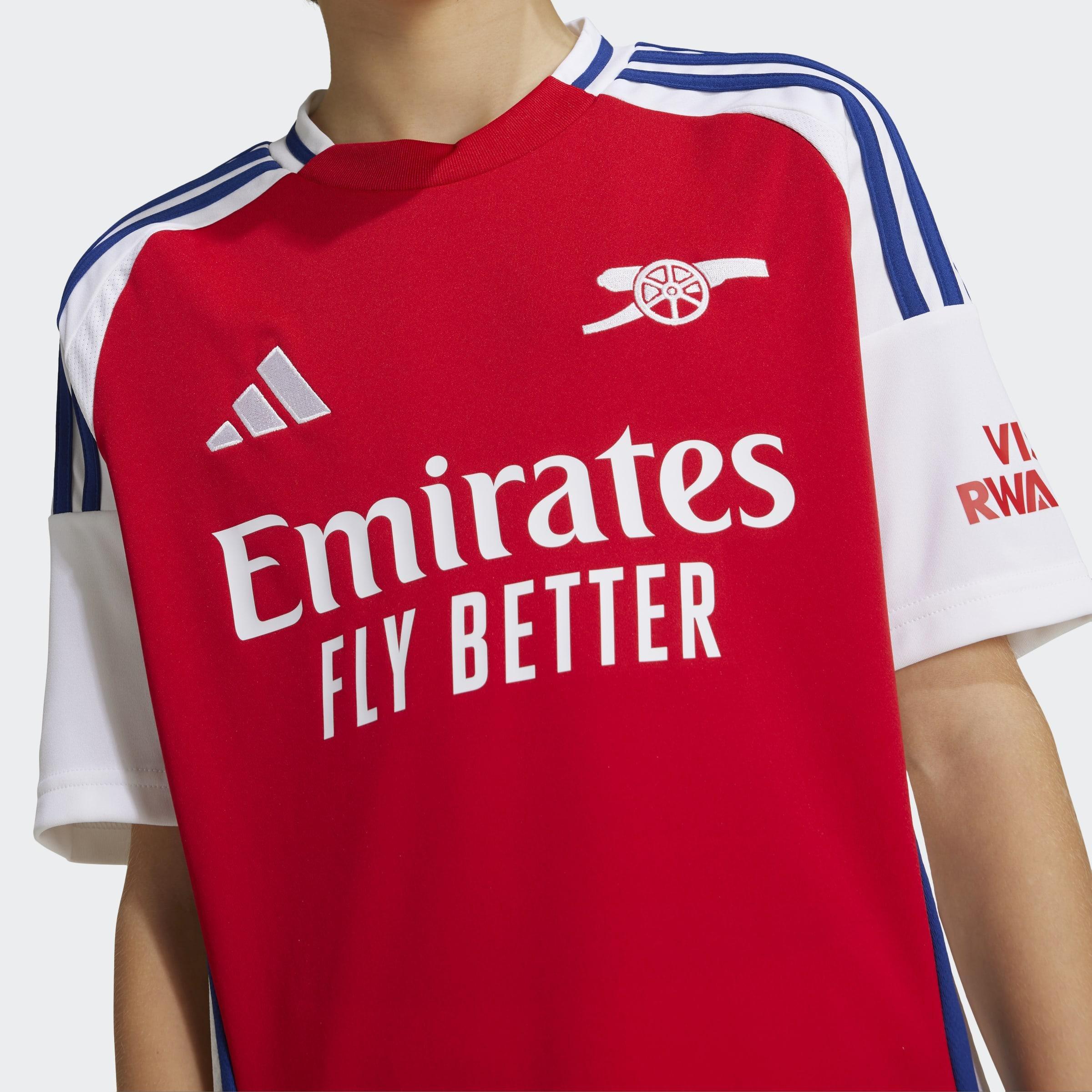 Kids Arsenal 24/25 Home Jersey, Red, A901_ONE, large image number 5