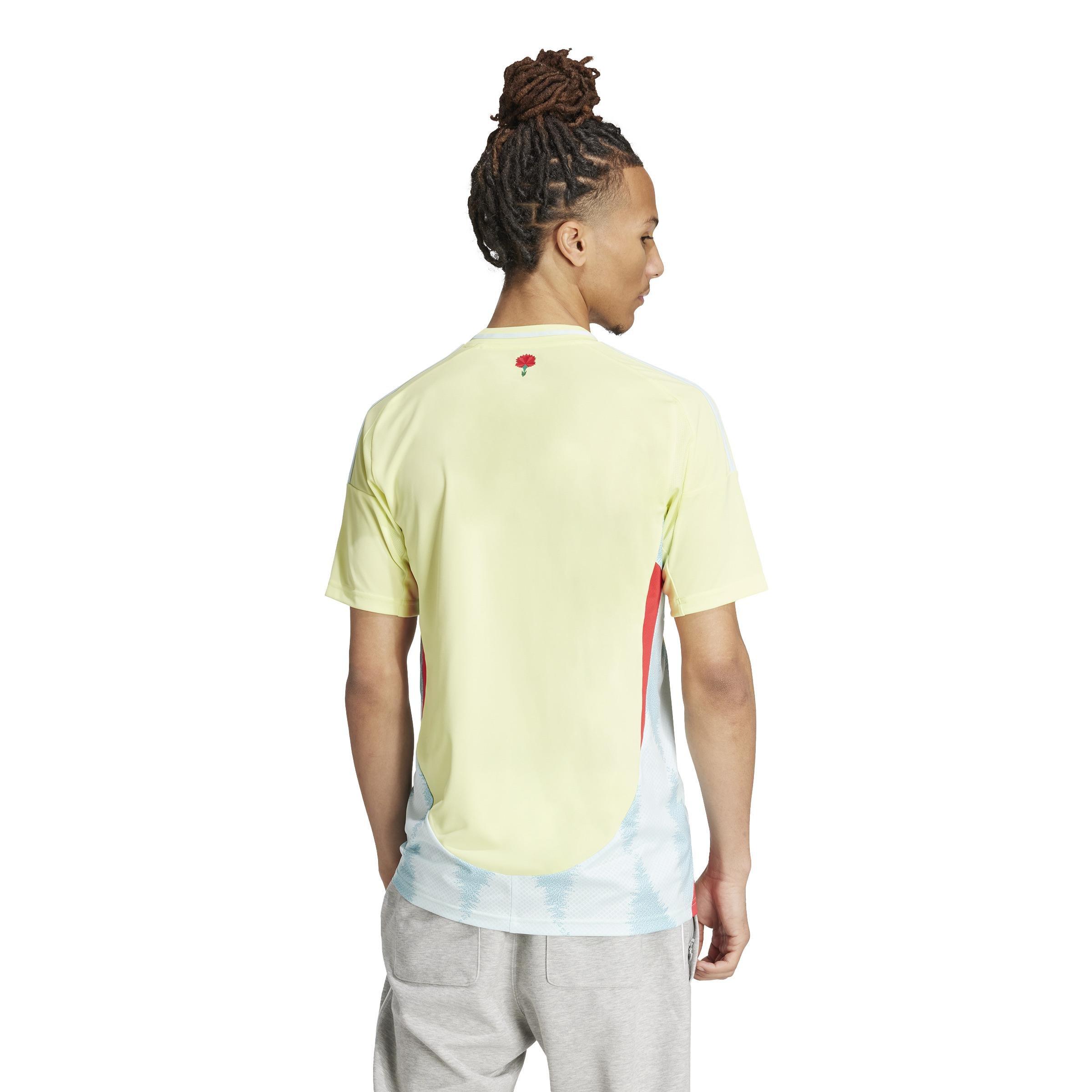 Spain 24 Away Jersey, Yellow, A901_ONE, large image number 3