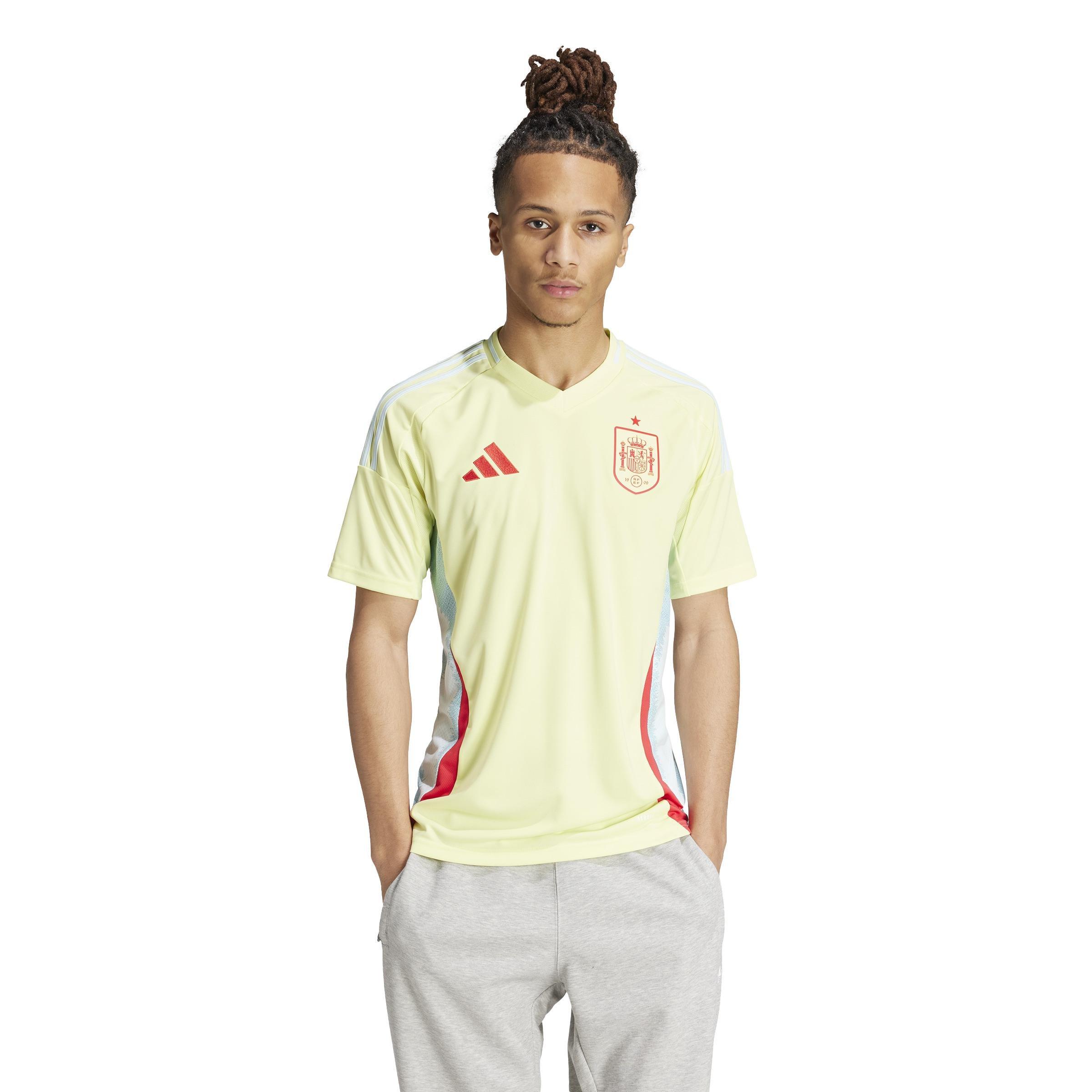 Spain 24 Away Jersey, Yellow, A901_ONE, large image number 7