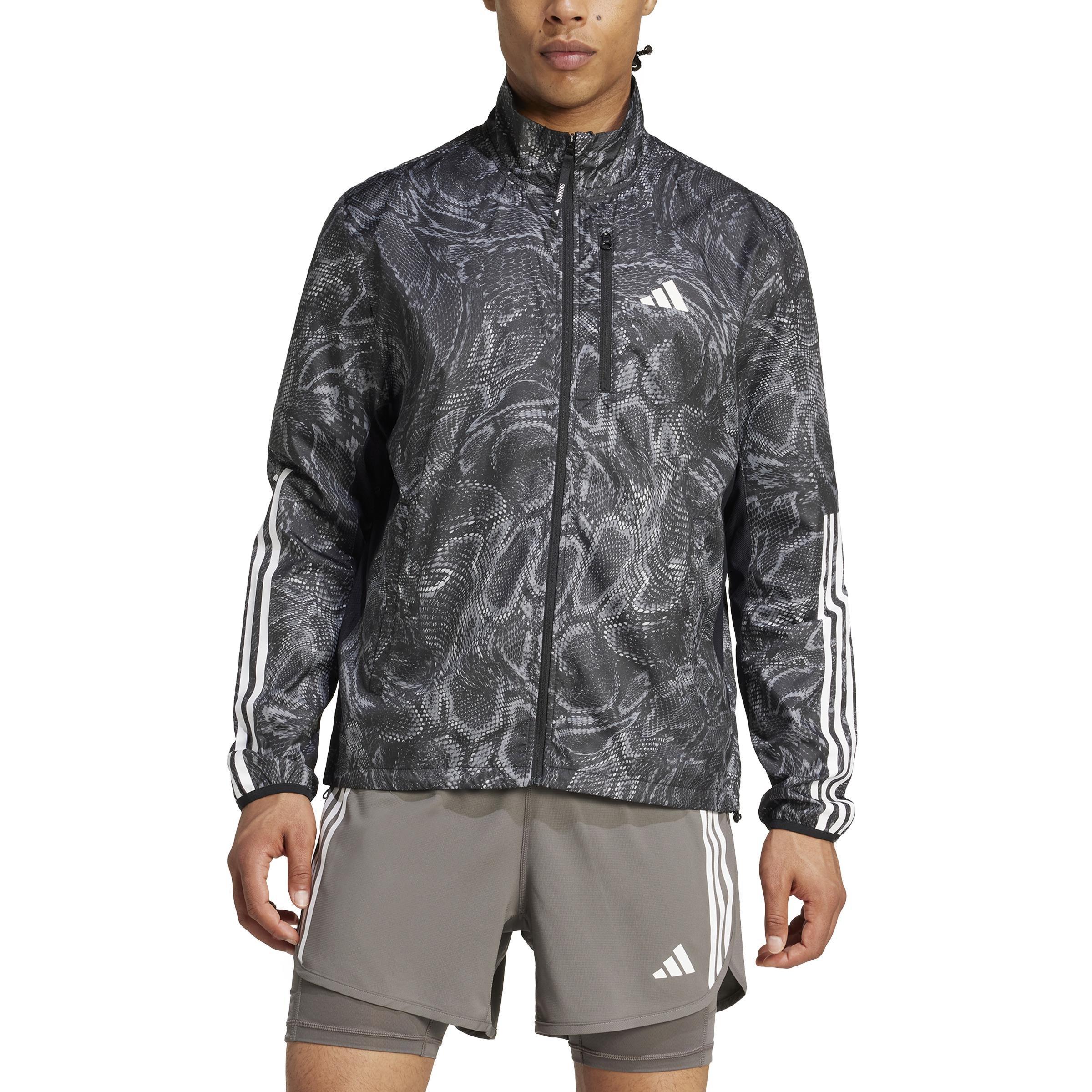 Own the Run Excite WIND.RDY Jacket, Black, , large image number 1