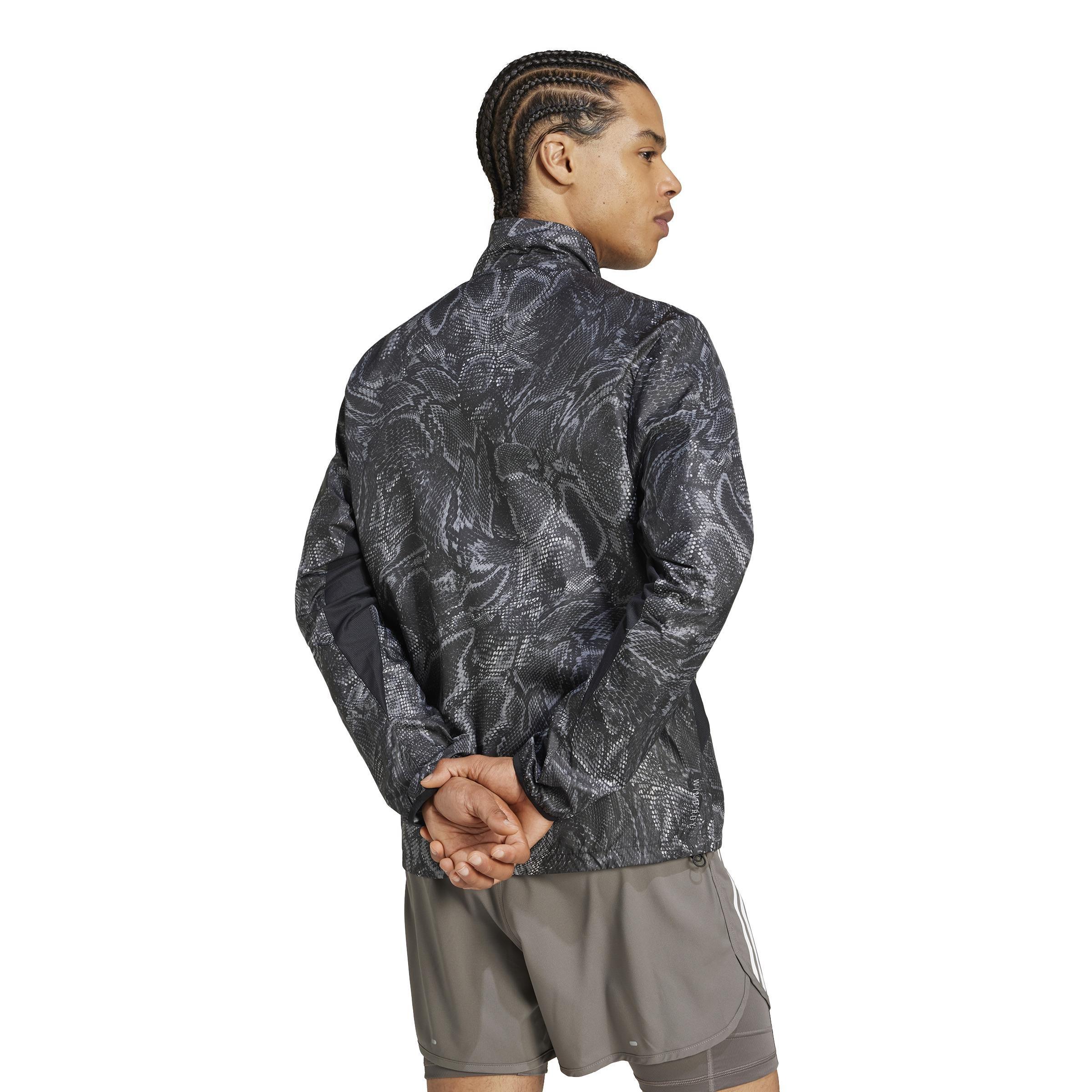 Own the Run Excite WIND.RDY Jacket, Black, , large image number 3