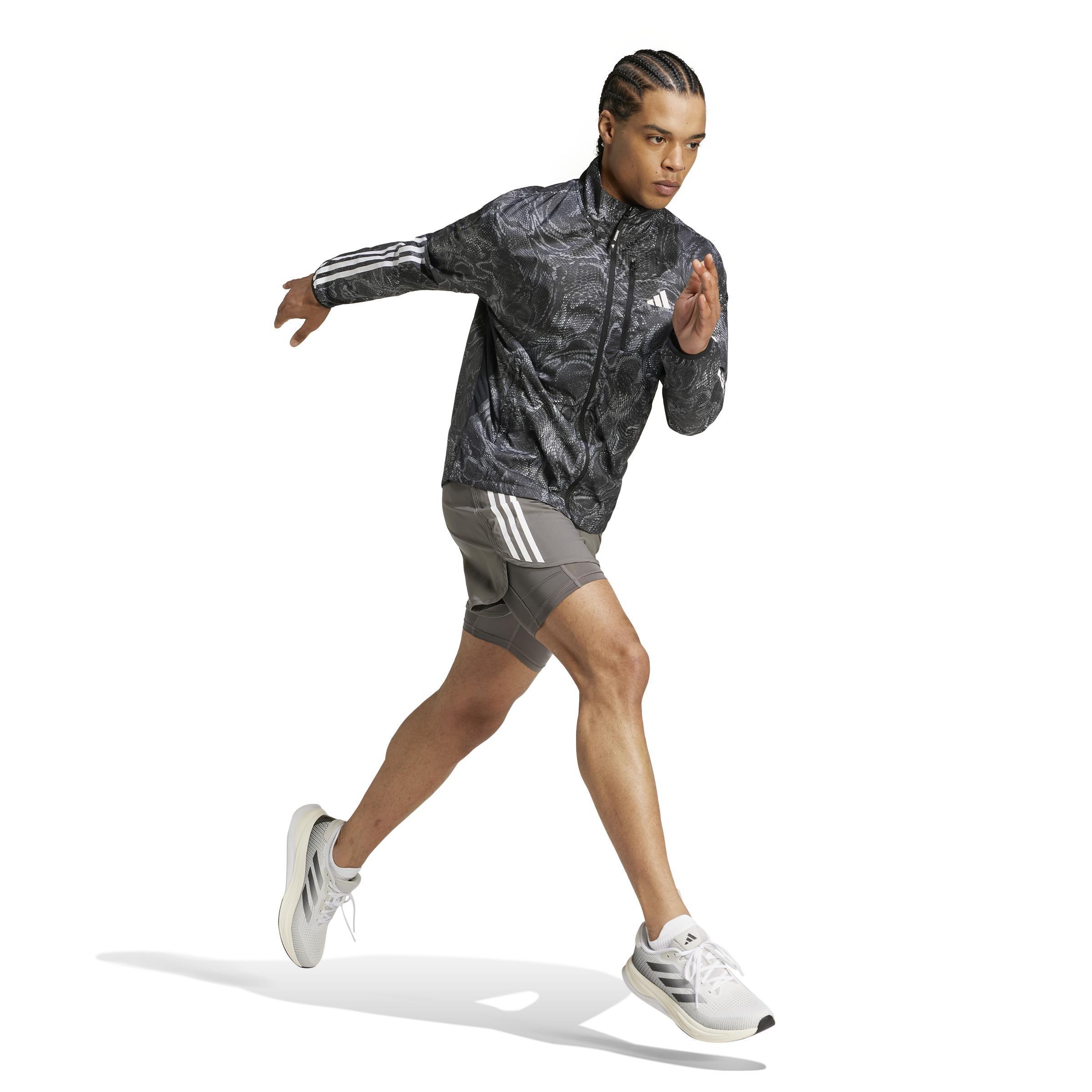 Own the Run Excite WIND.RDY Jacket, Black, , large image number 6