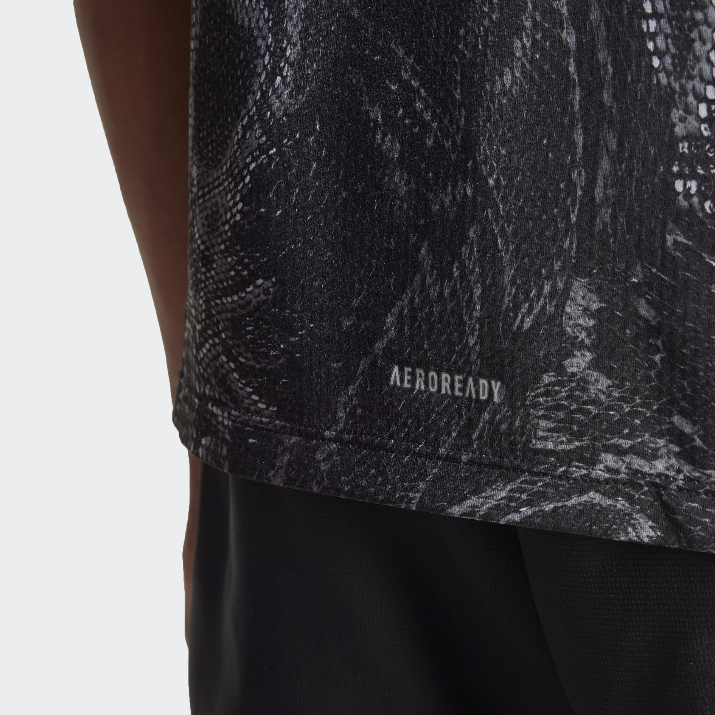 AEROREADY T-Shirt, Black, A901_ONE, large image number 3