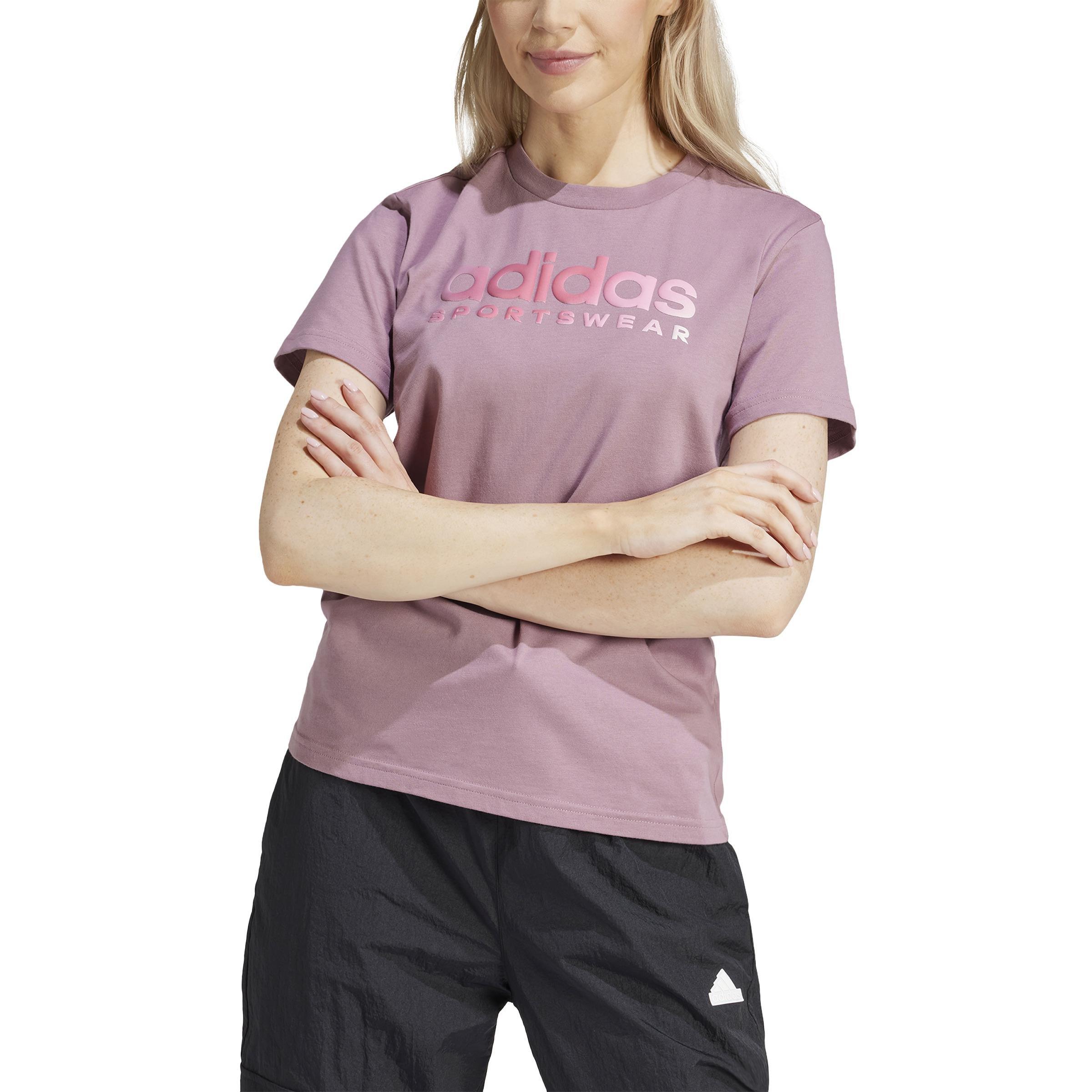 The Soft Side Linear T-Shirt, Pink, A901_ONE, large image number 4