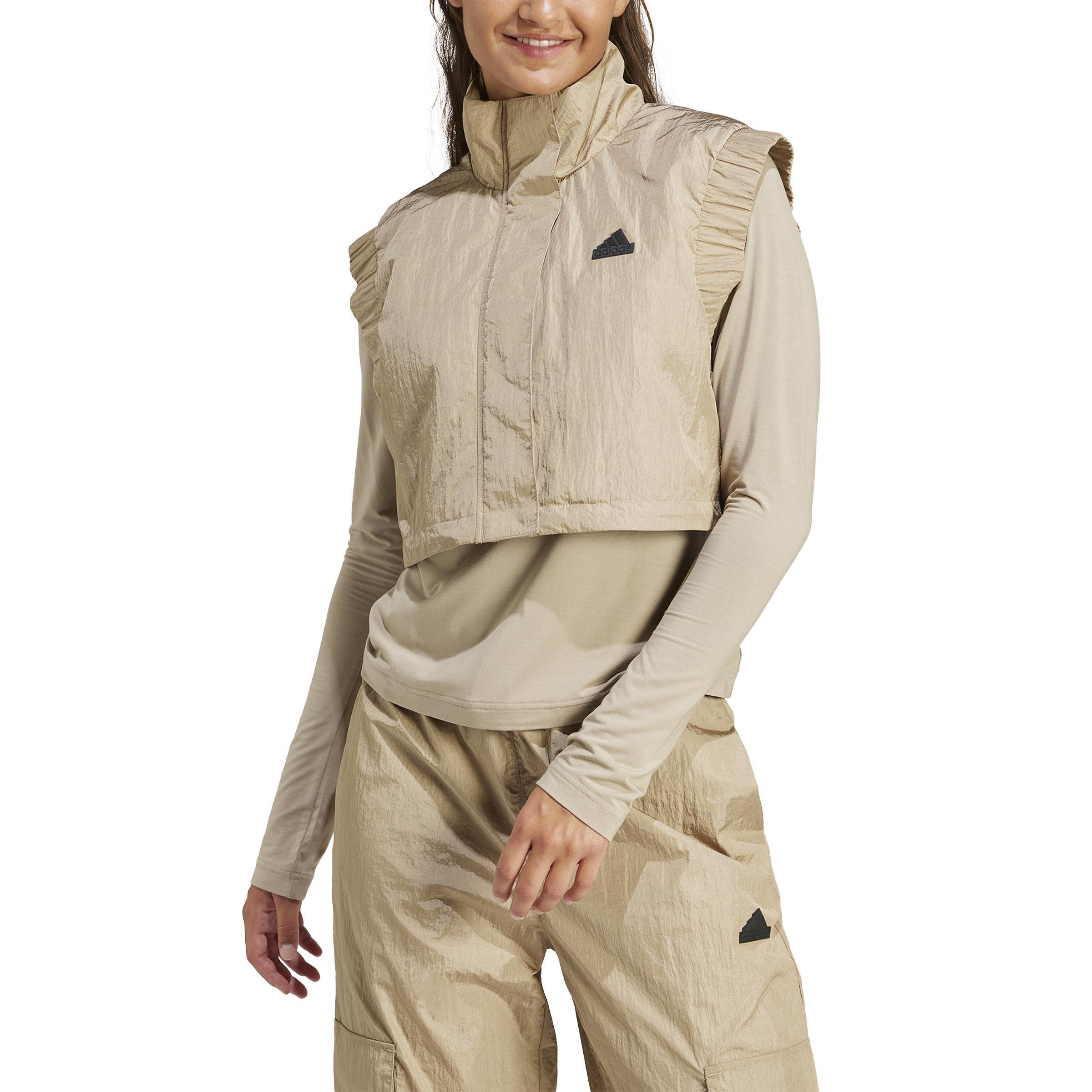 City Escape Crop Vest, Green, A901_ONE, large image number 0