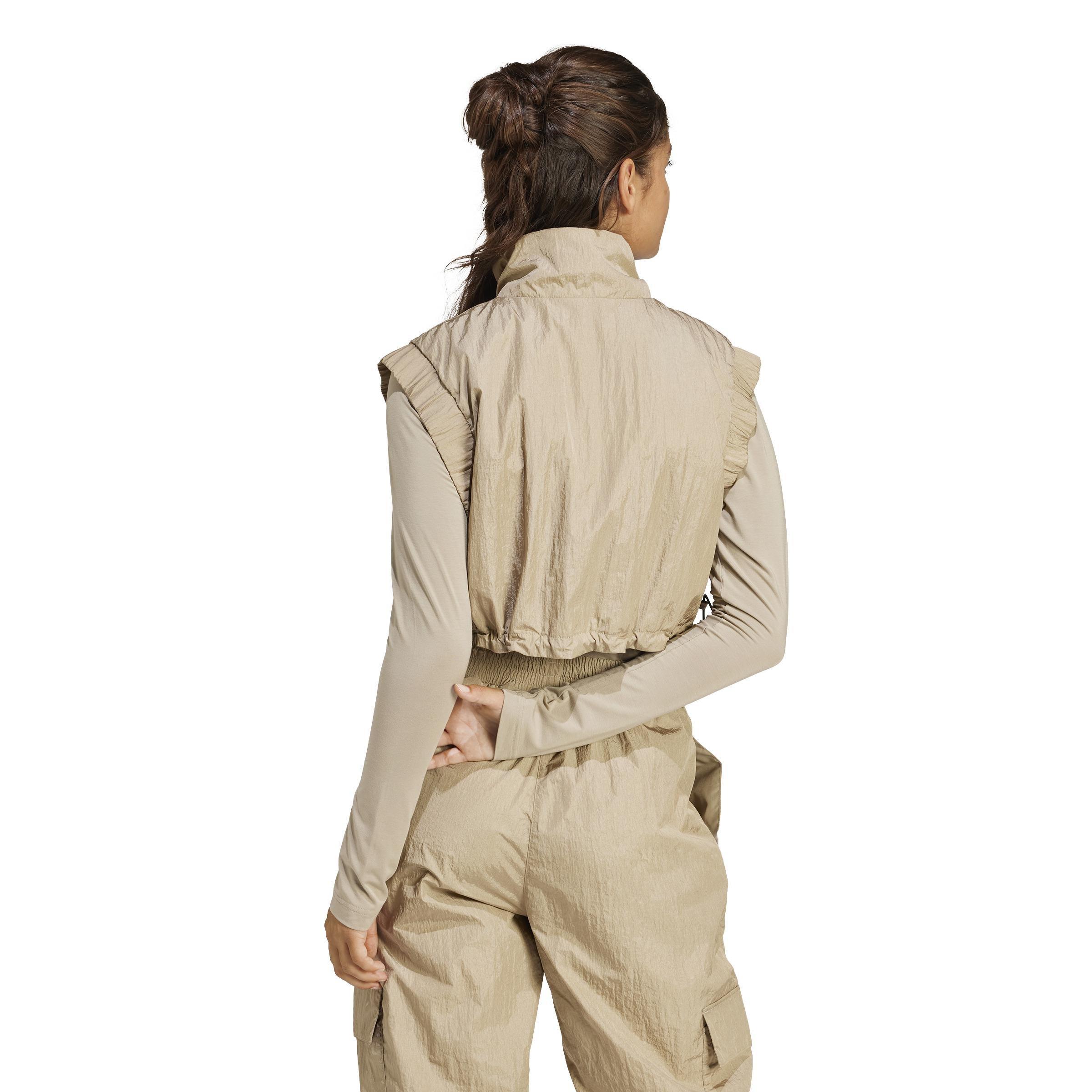 City Escape Crop Vest, Green, A901_ONE, large image number 3