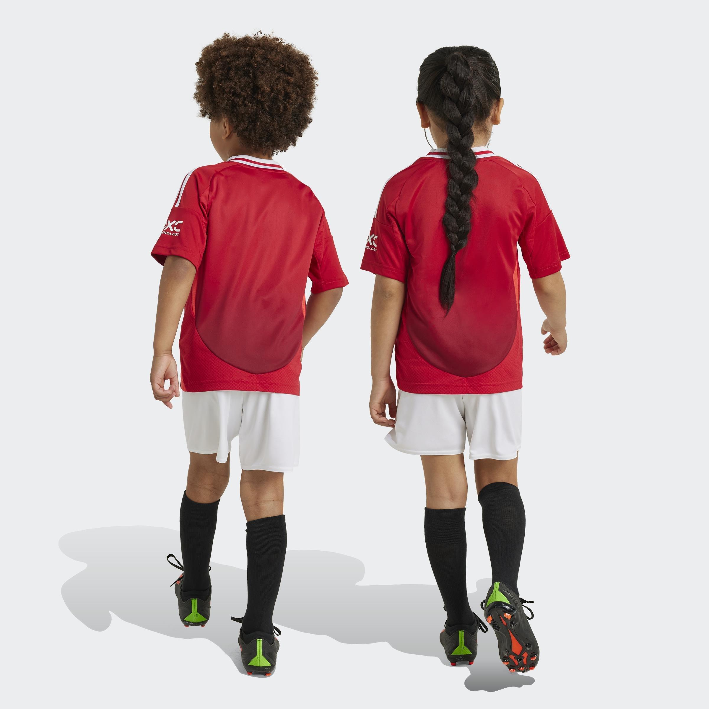 Unisex Kids Manchester United 24/25 Home Mini Kit, Red, A901_ONE, large image number 1