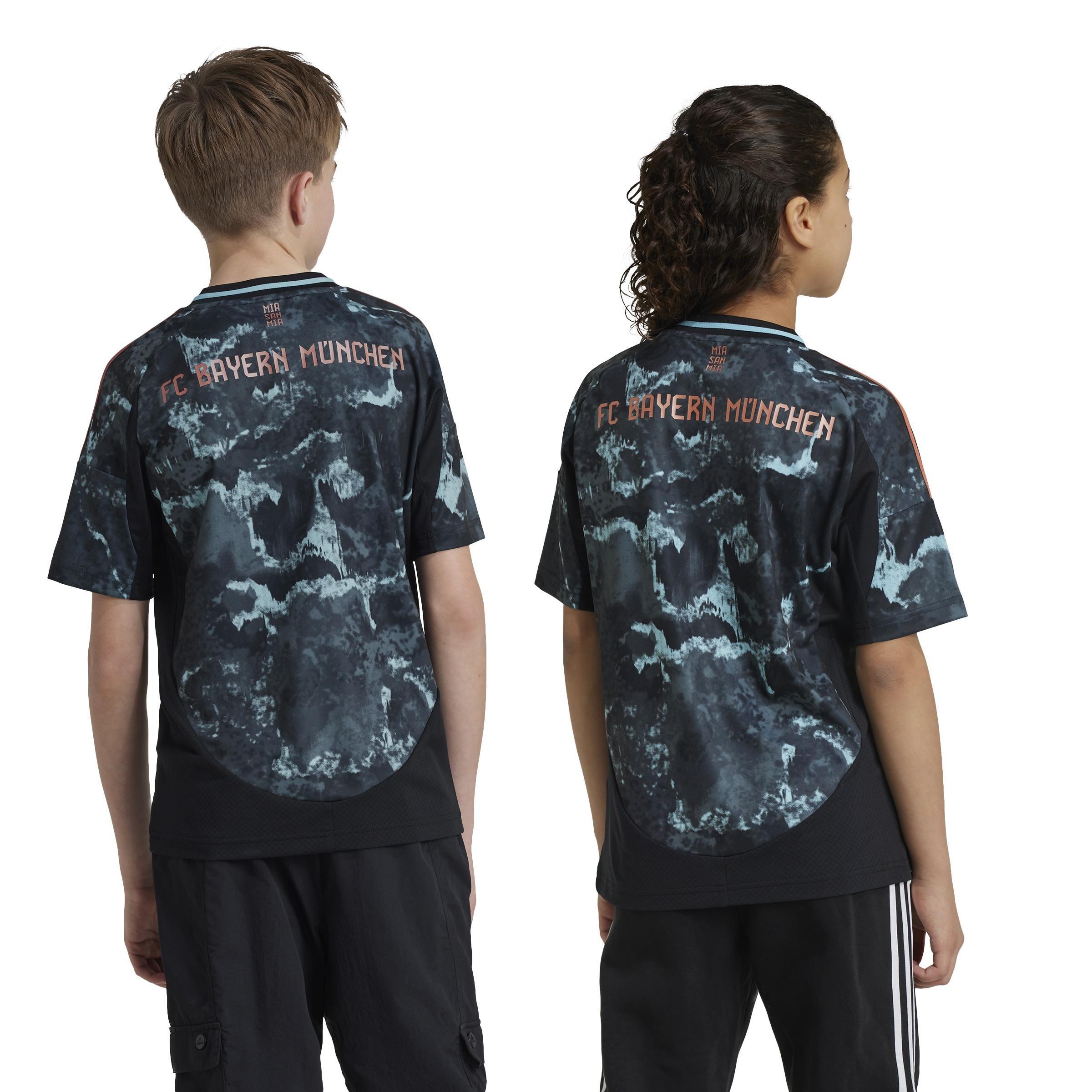 Kids Unisex FC Bayern 24/25 Away Jersey, Black, A901_ONE, large image number 4