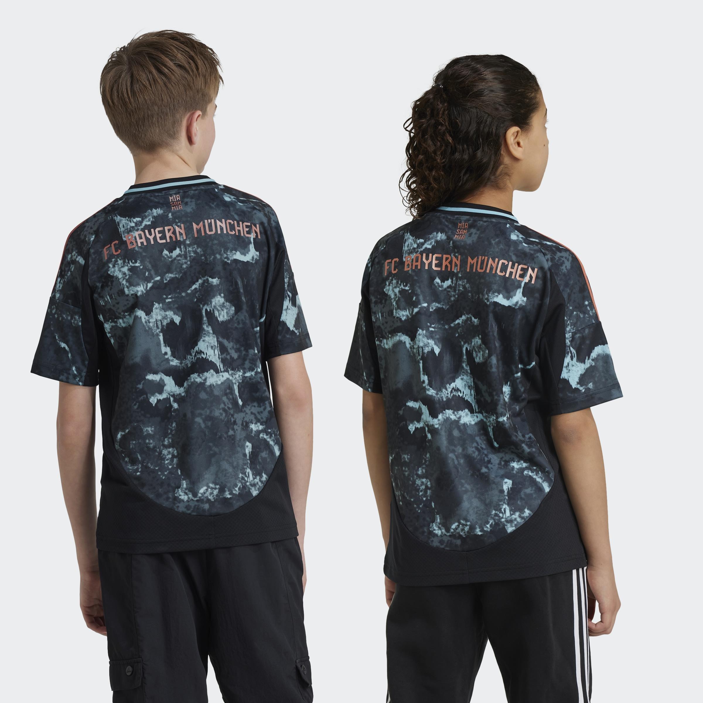 Kids Unisex FC Bayern 24/25 Away Jersey, Black, A901_ONE, large image number 6