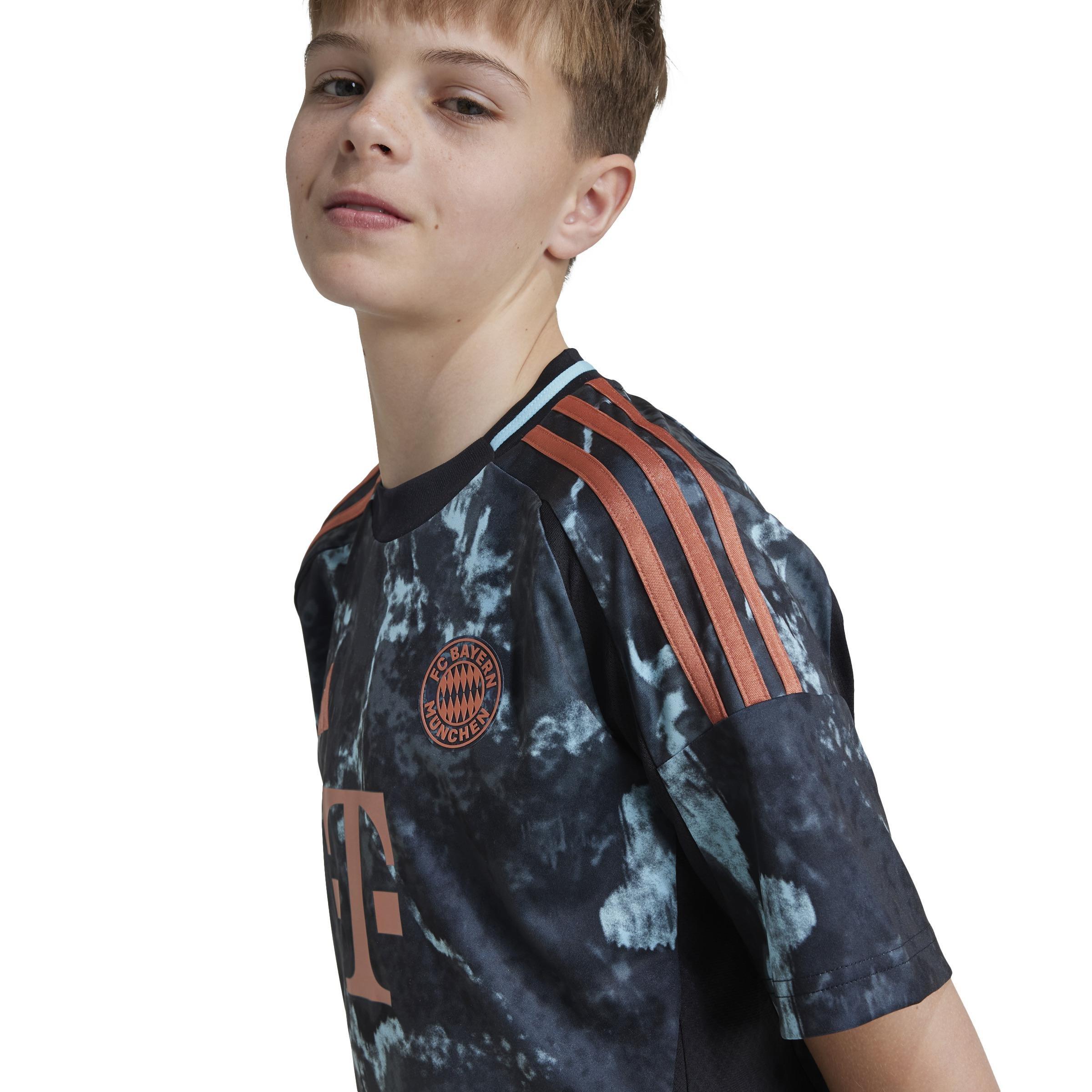 Kids Unisex FC Bayern 24/25 Away Jersey, Black, A901_ONE, large image number 8
