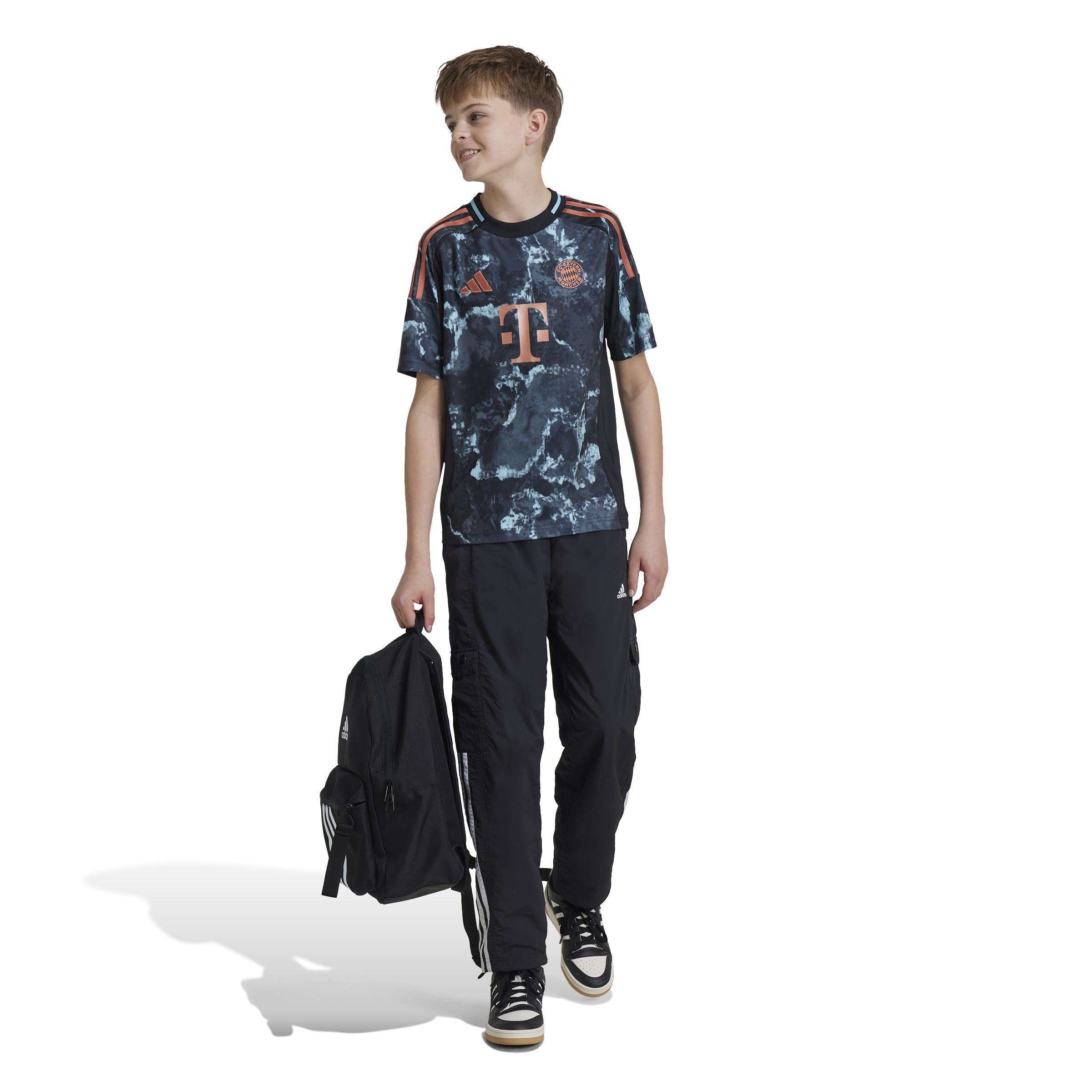 Kids Unisex FC Bayern 24/25 Away Jersey, Black, A901_ONE, large image number 12