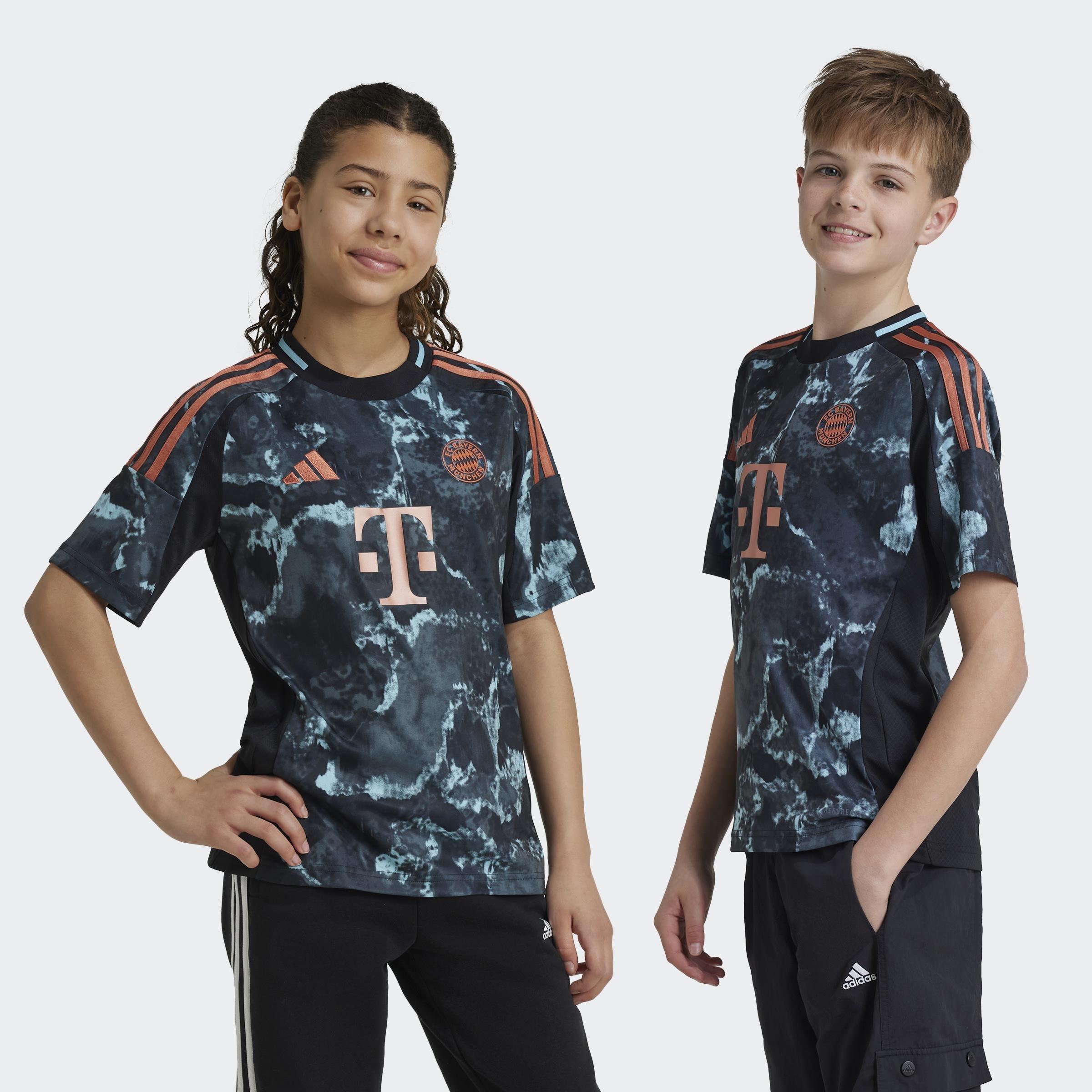 Kids Unisex FC Bayern 24/25 Away Jersey, Black, A901_ONE, large image number 13