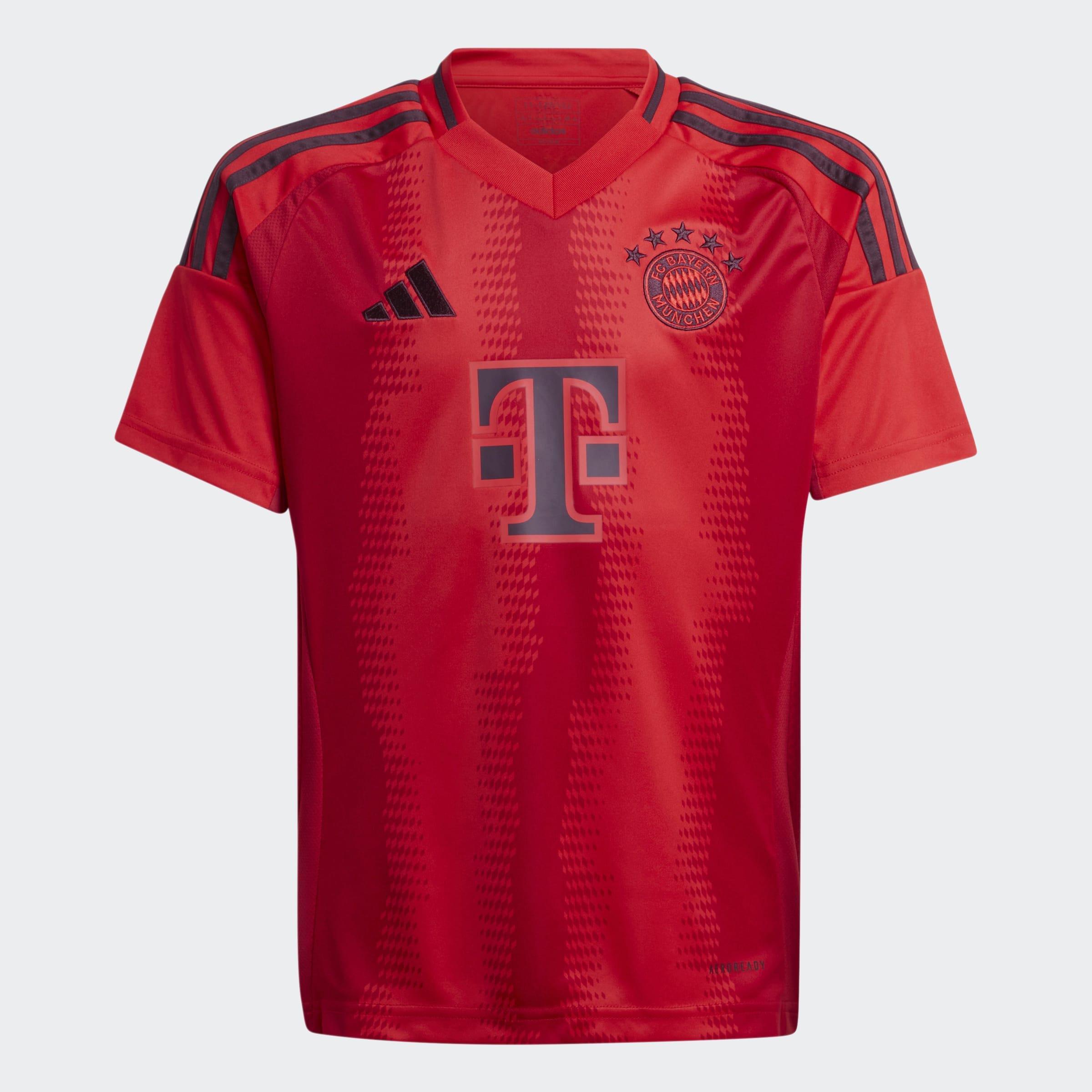 Unisex Kids FC Bayern 24/25 Home Jersey, Red, A901_ONE, large image number 0