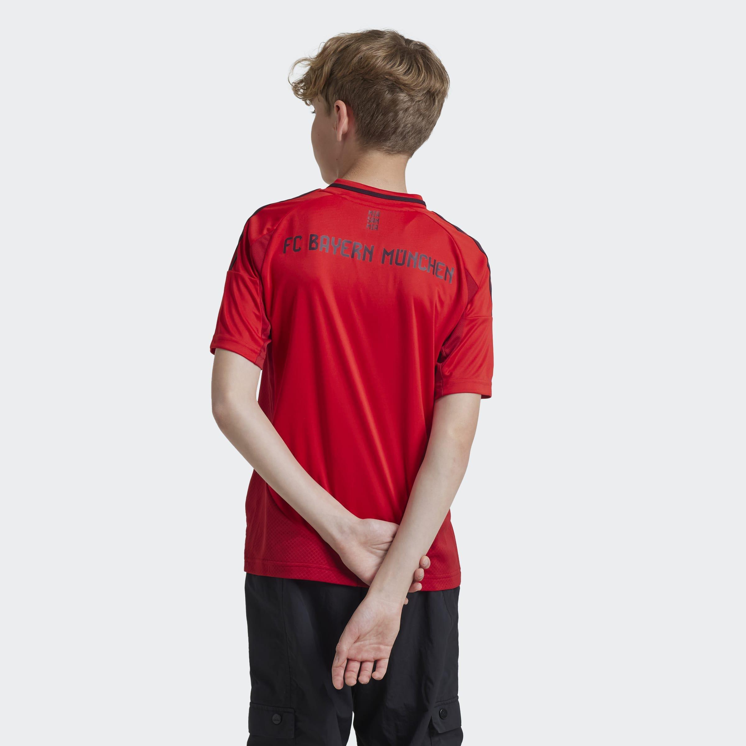 Unisex Kids FC Bayern 24/25 Home Jersey, Red, A901_ONE, large image number 1