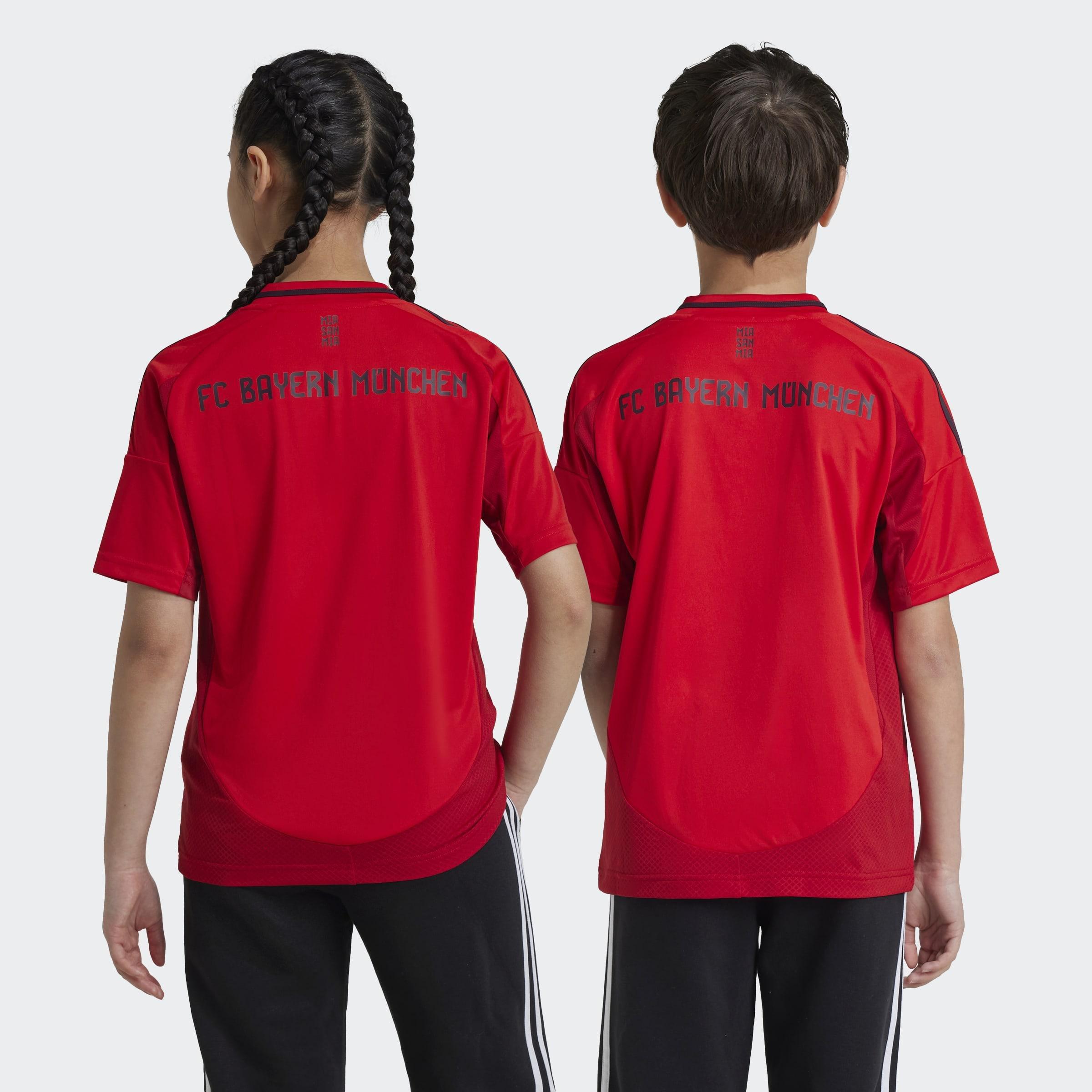 Unisex Kids FC Bayern 24/25 Home Jersey, Red, A901_ONE, large image number 2
