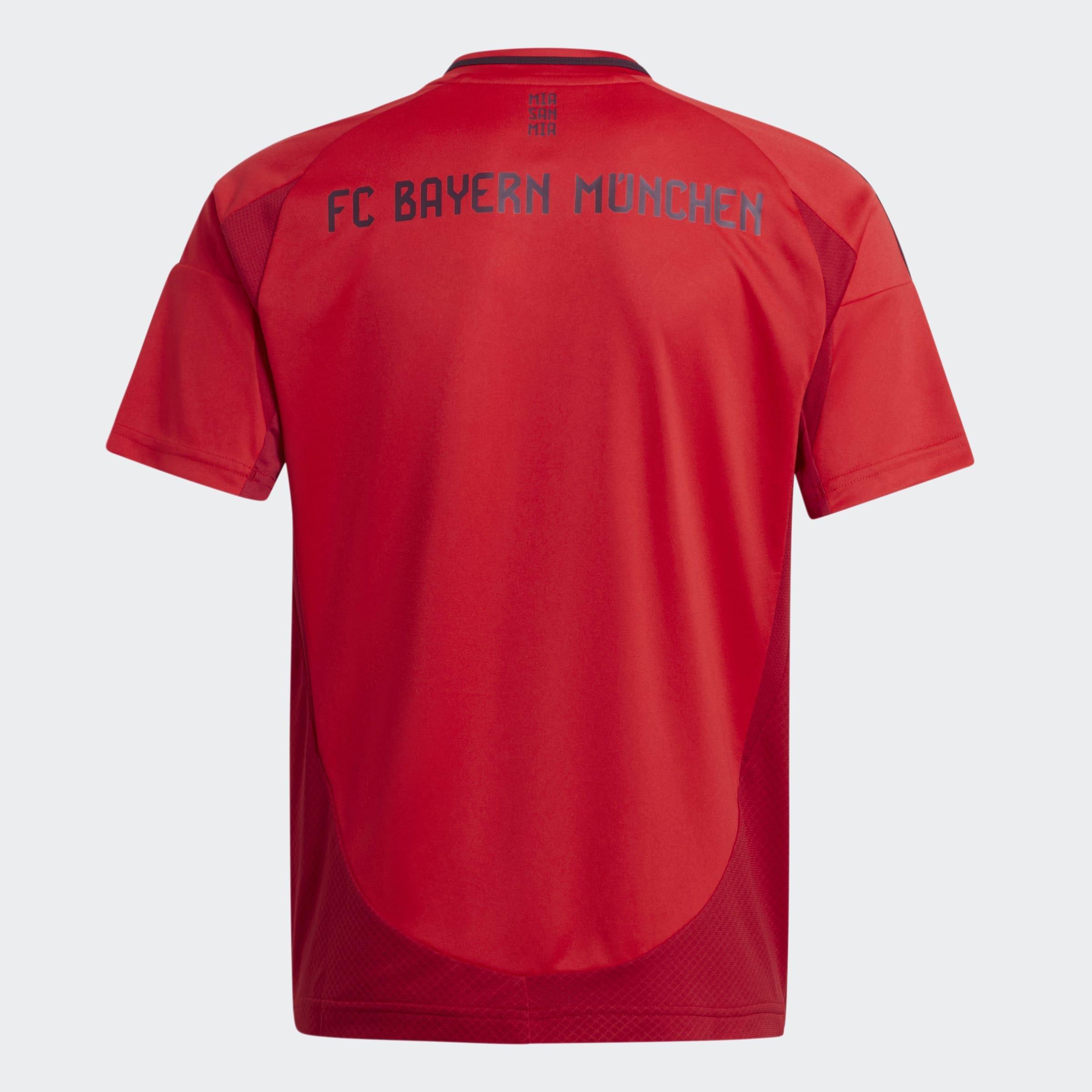 Unisex Kids FC Bayern 24/25 Home Jersey, Red, A901_ONE, large image number 3