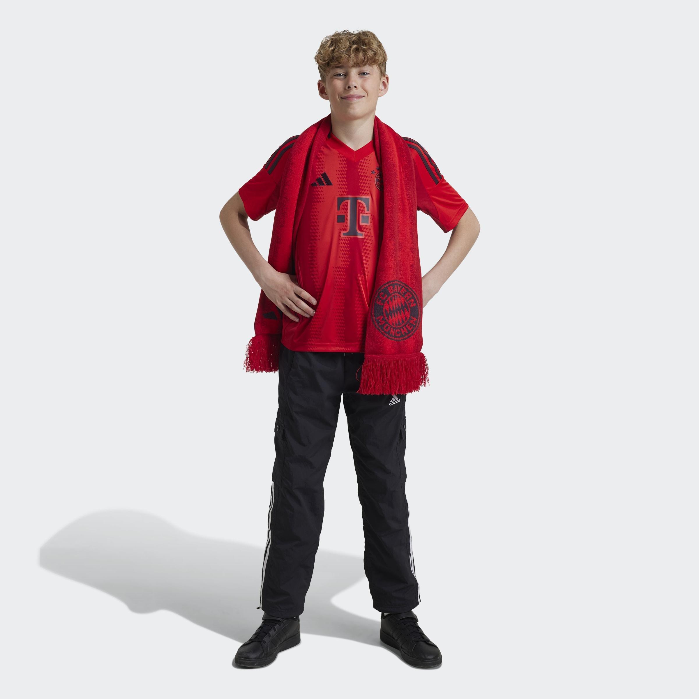 Unisex Kids FC Bayern 24/25 Home Jersey, Red, A901_ONE, large image number 8