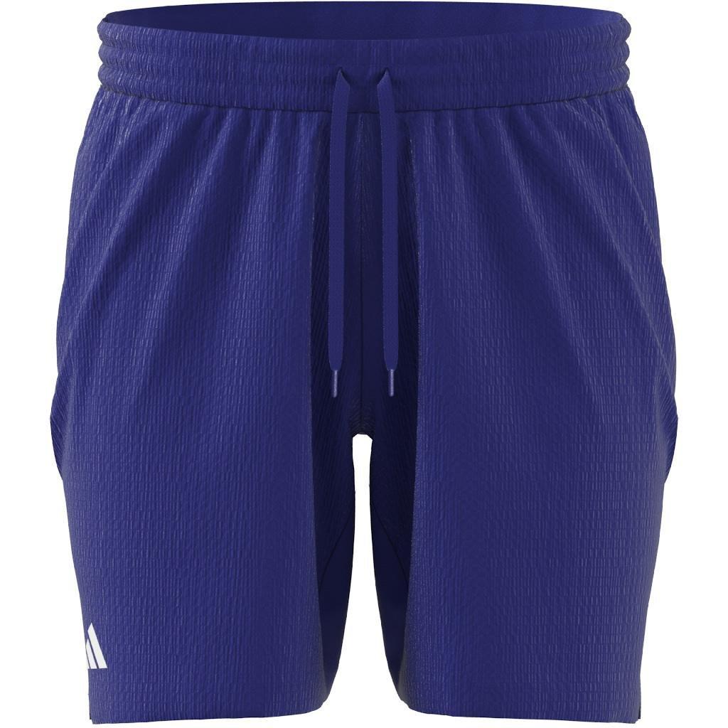 Tennis Pro 7-inch Seersucker Shorts, Blue, A901_ONE, large image number 5