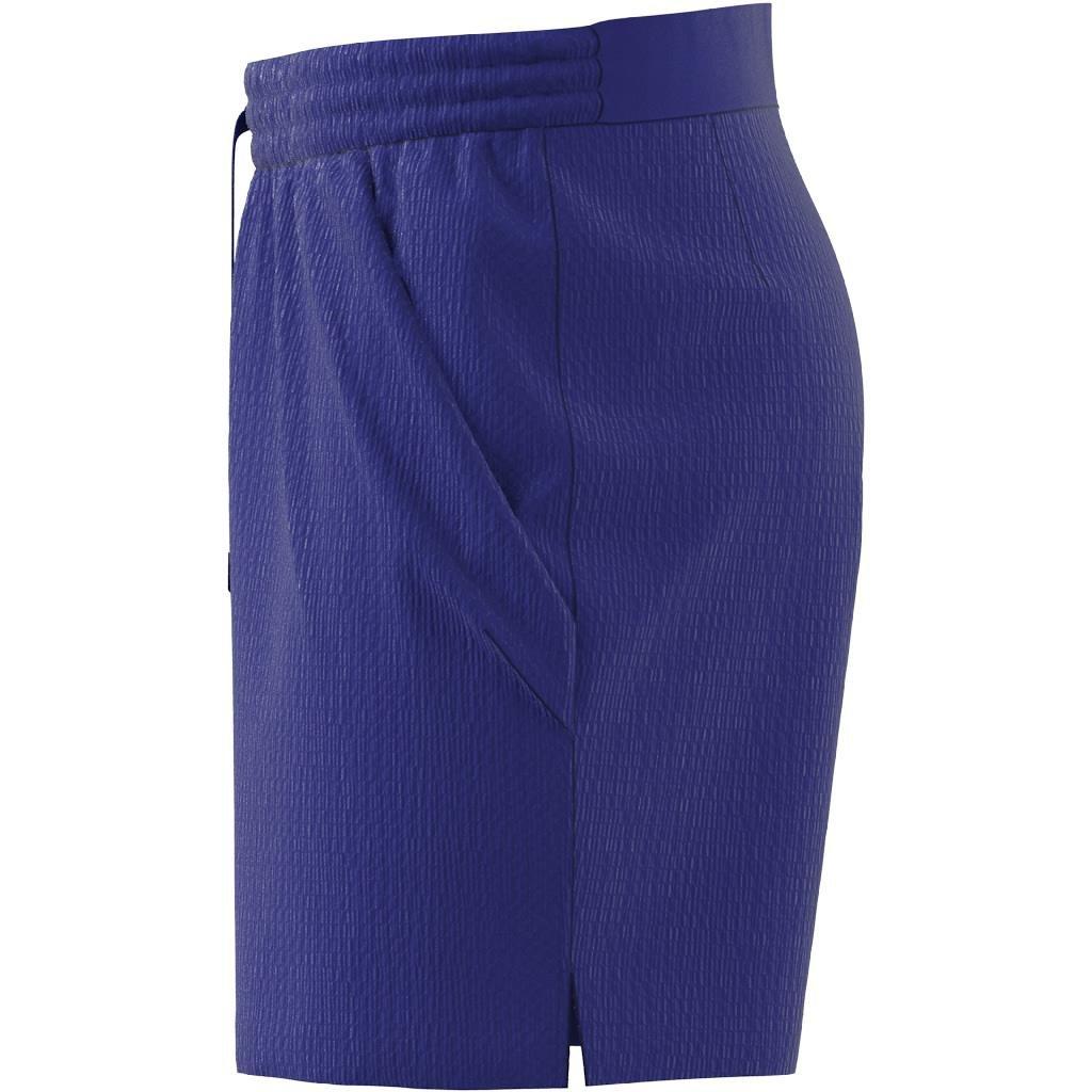Tennis Pro 7-inch Seersucker Shorts, Blue, A901_ONE, large image number 8