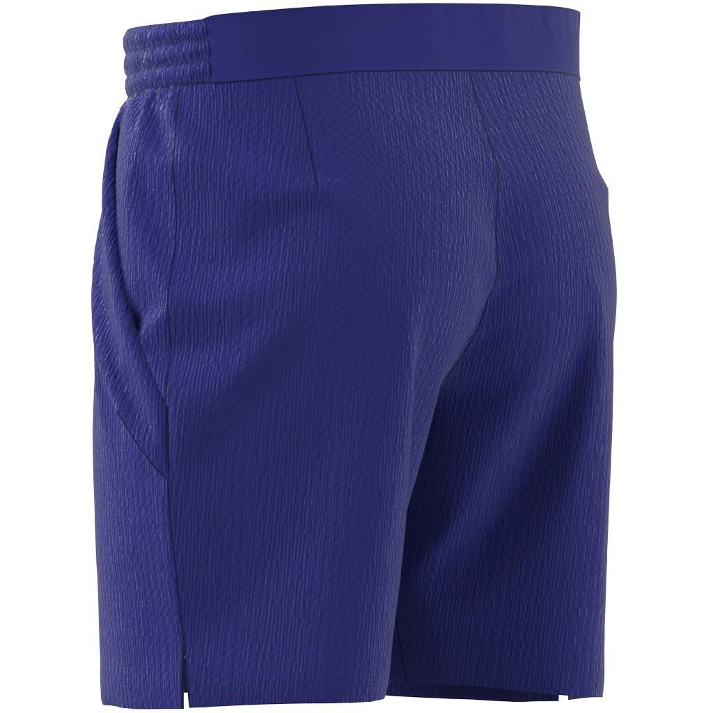 Tennis Pro 7-inch Seersucker Shorts, Blue, A901_ONE, large image number 10
