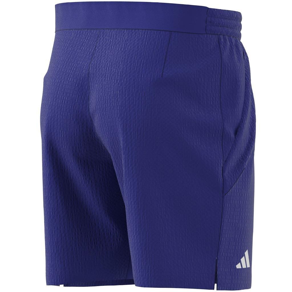 Tennis Pro 7-inch Seersucker Shorts, Blue, A901_ONE, large image number 13