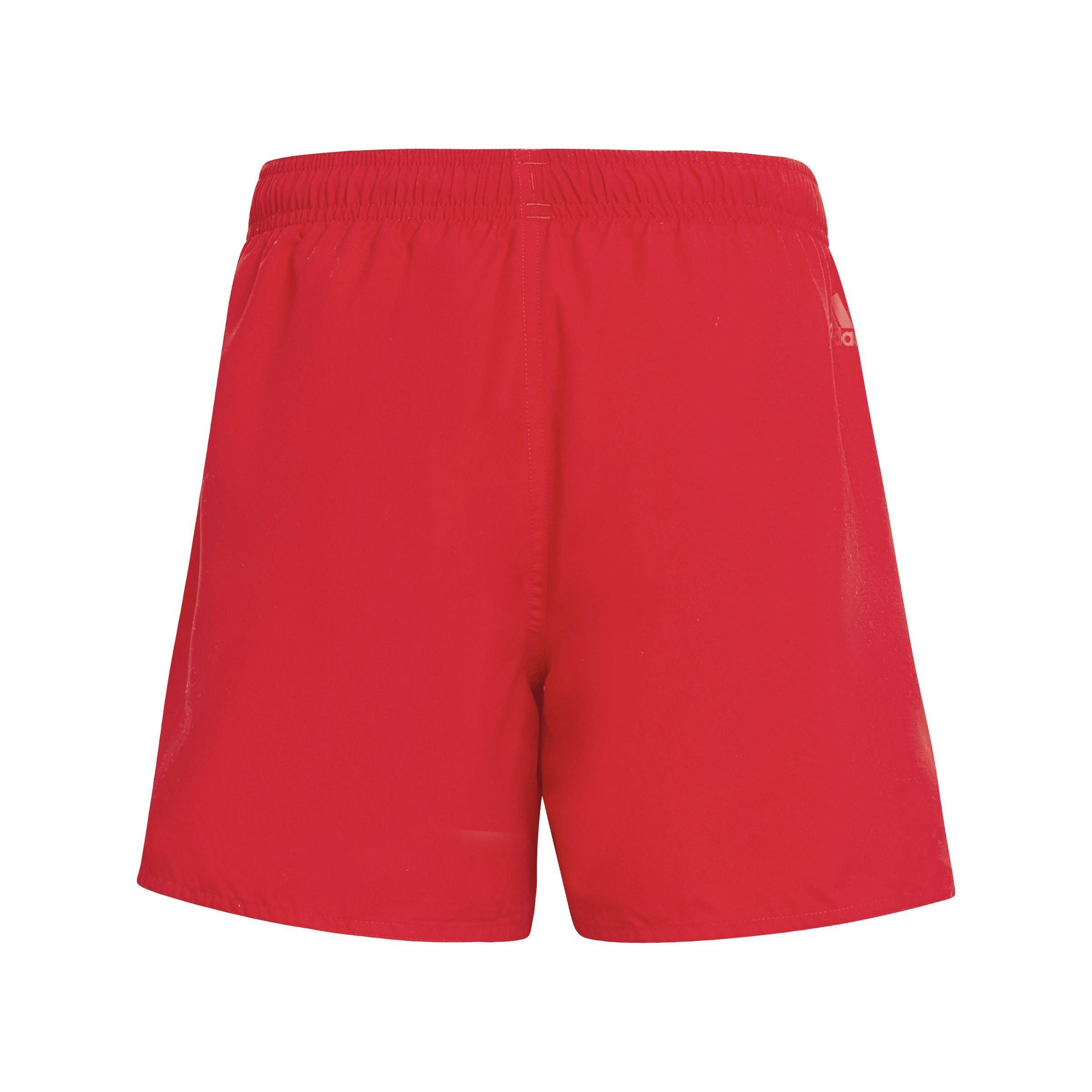 Kids Sportswear Essentials Logo Clx Swim Shorts, Red, A901_ONE, large image number 3
