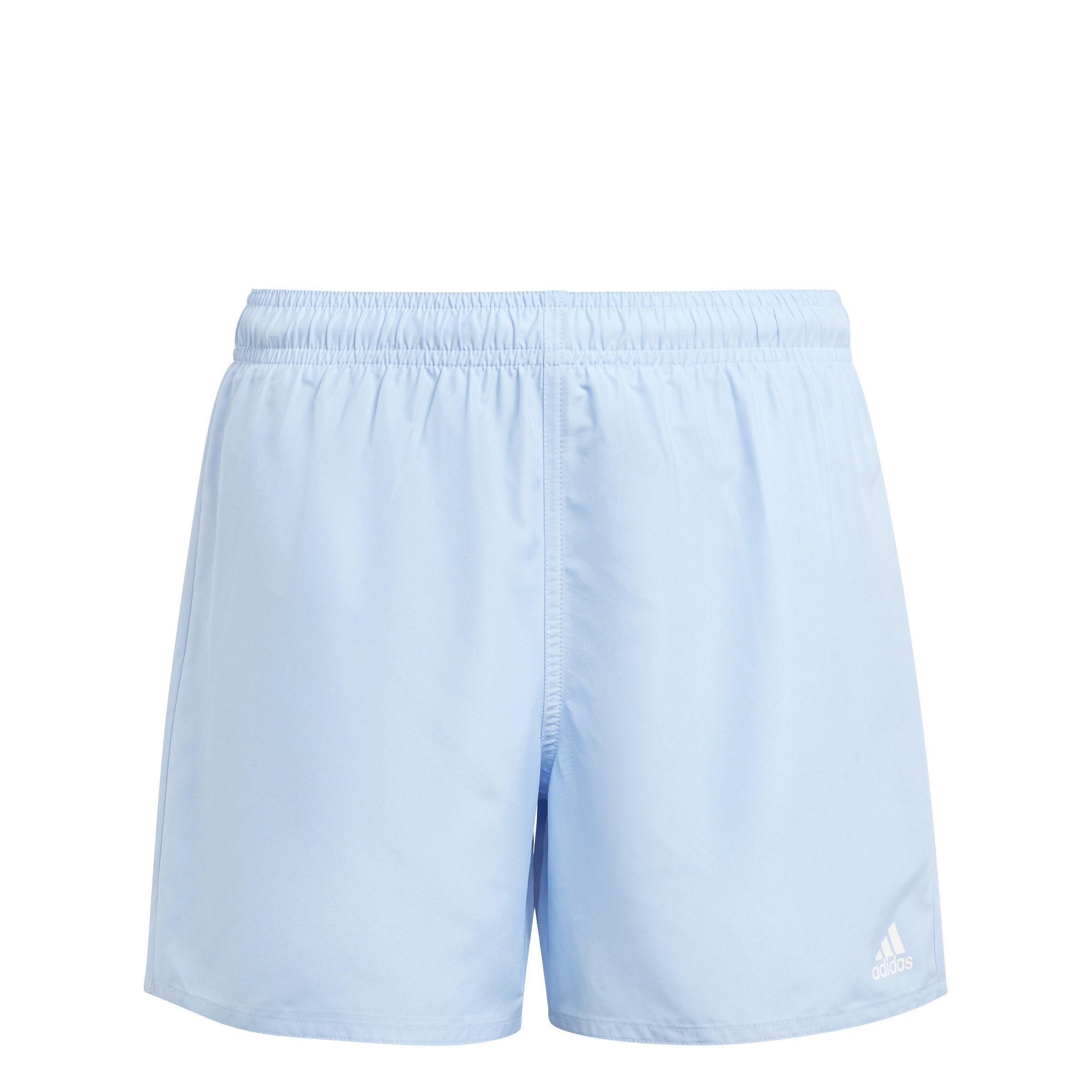 Kids Classic Badge of Sport Swim Shorts, Blue, , large image number 0