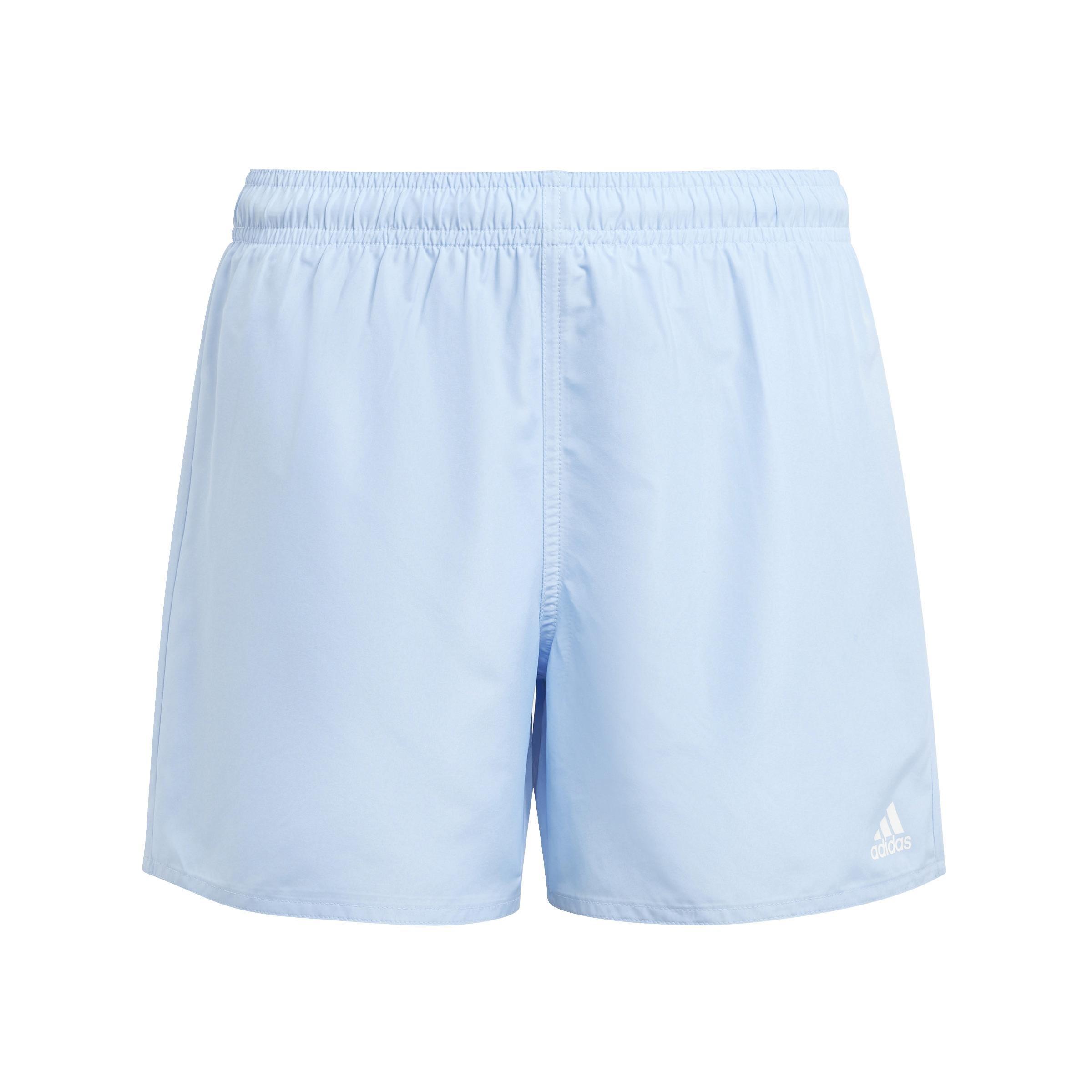 Kids Classic Badge of Sport Swim Shorts, Blue, , large image number 1