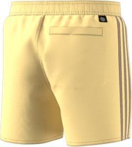 Kids 3-Stripes Swim Shorts, Yellow, , large image number 1