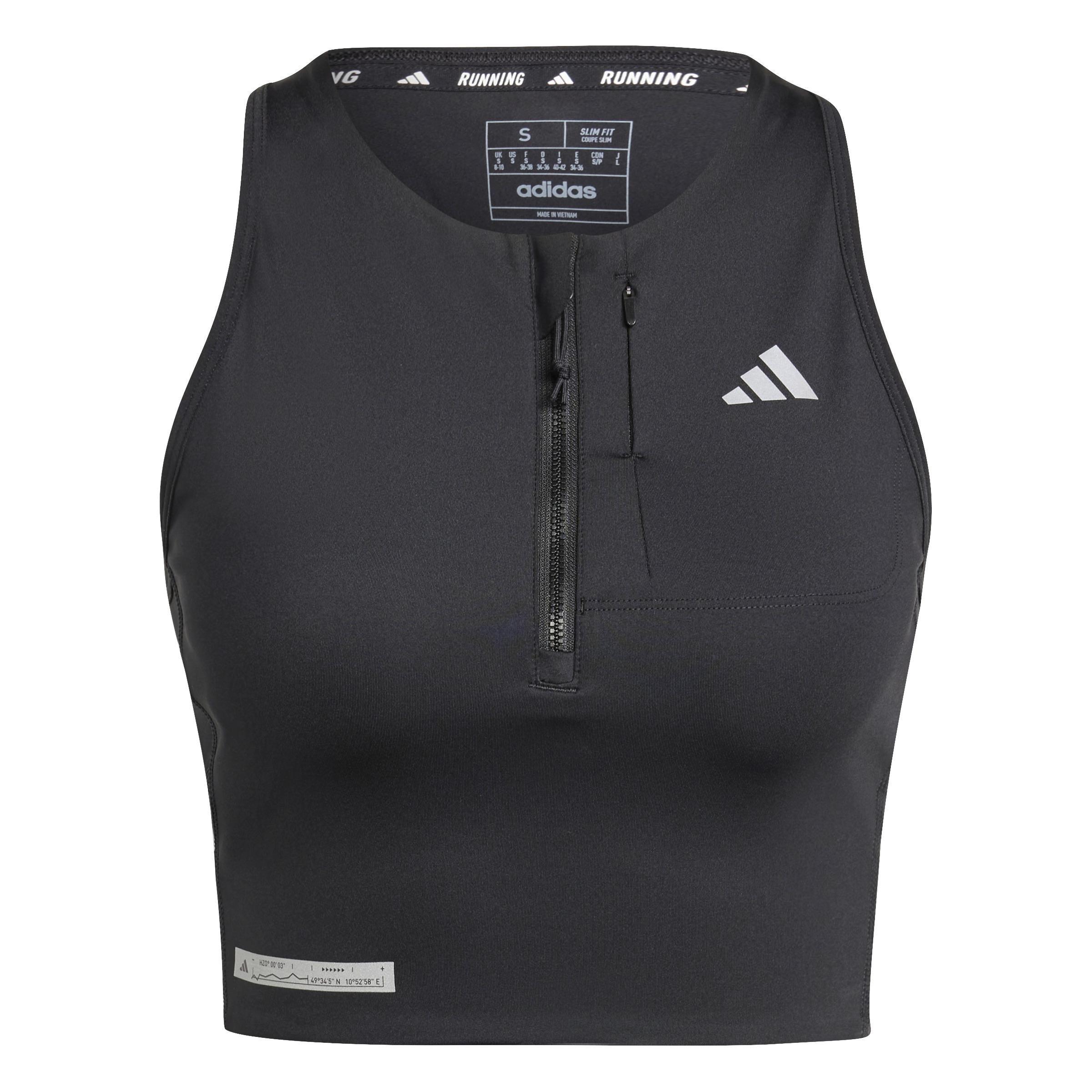 Ultimate Heat.Rdy Crop Long-Sleeve Top, Black, A901_ONE, large image number 0