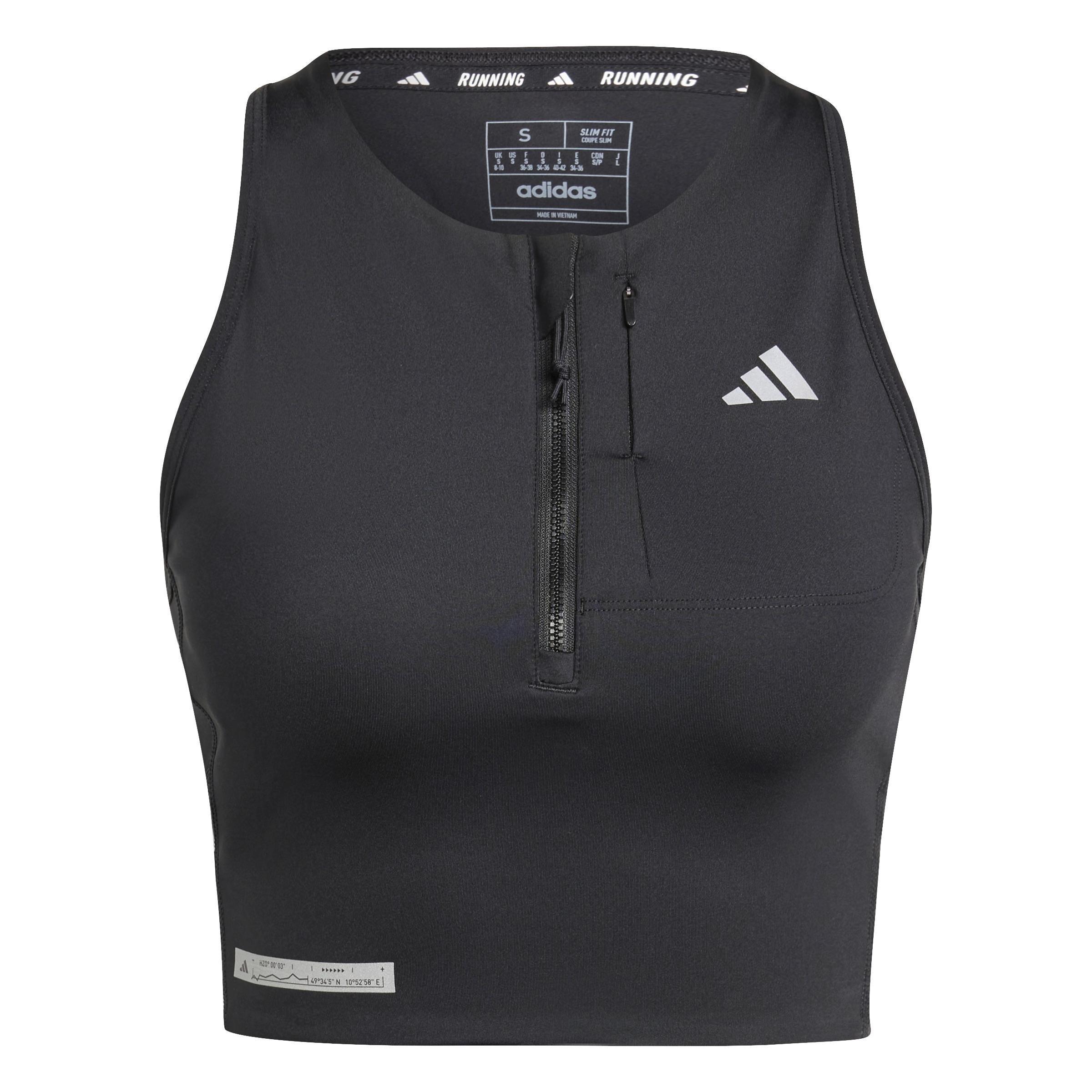 Ultimate Heat.Rdy Crop Long-Sleeve Top, Black, A901_ONE, large image number 1