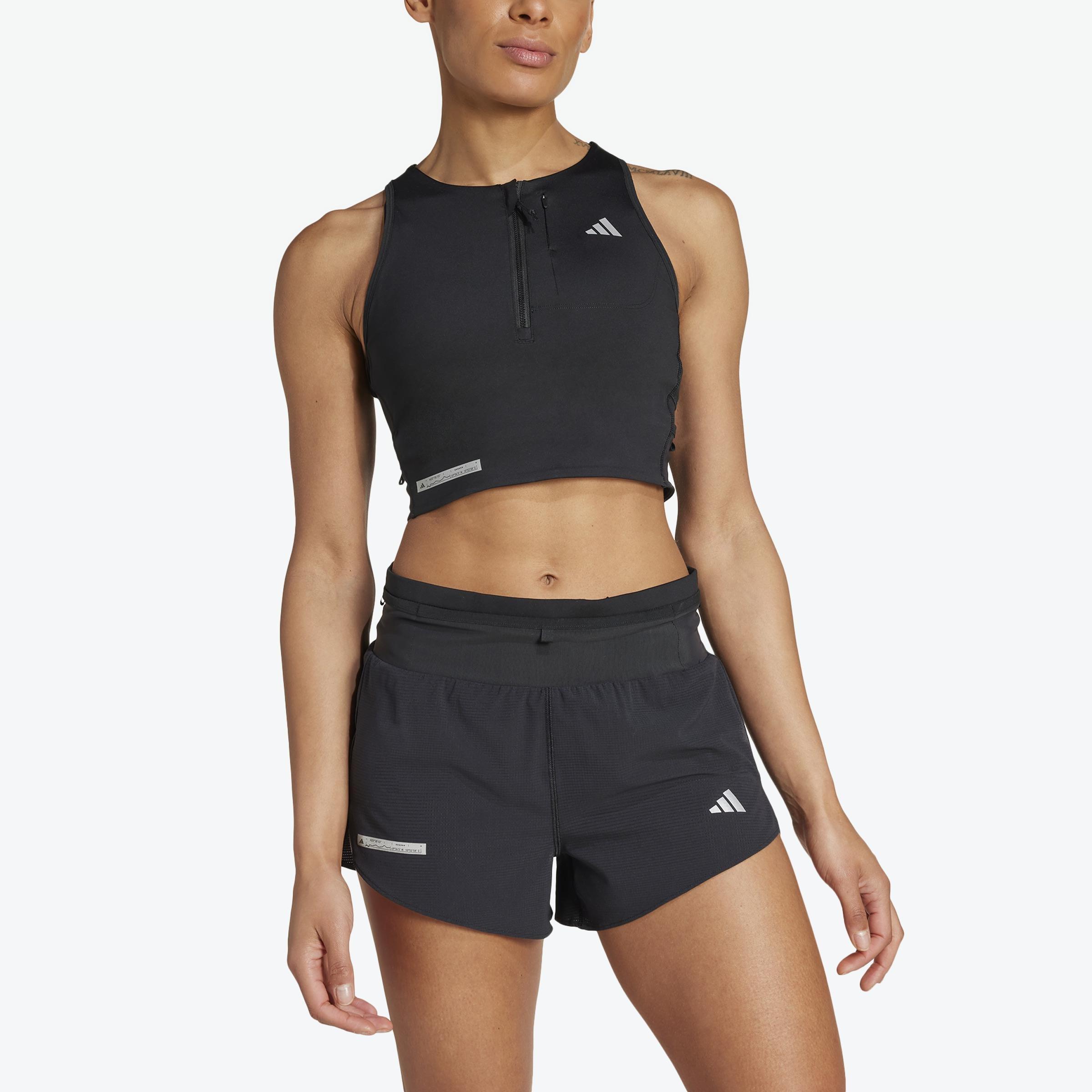Ultimate Heat.Rdy Crop Long-Sleeve Top, Black, A901_ONE, large image number 2
