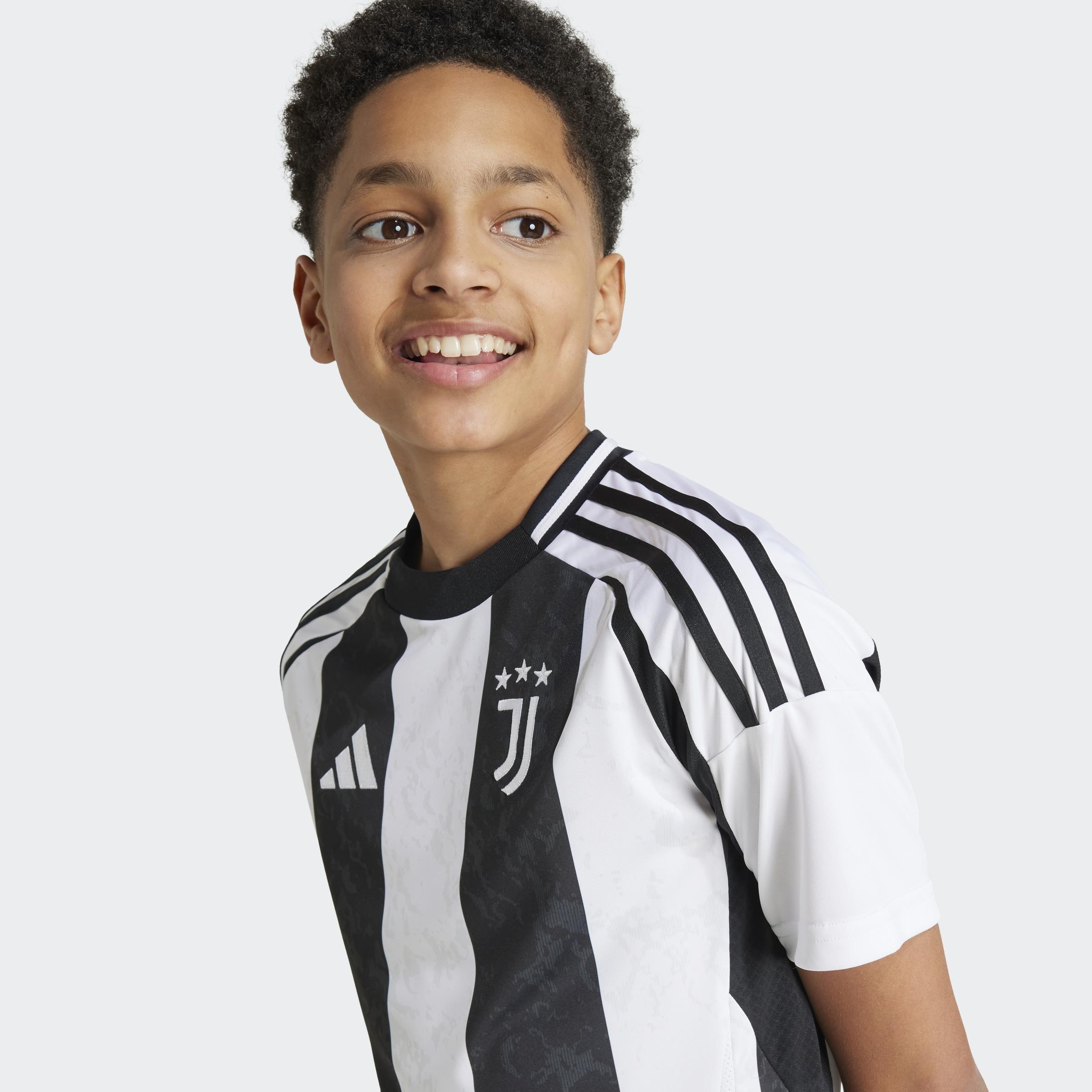 Unisex Kids Juventus 24/25 Home Jersey, White, A901_ONE, large image number 4