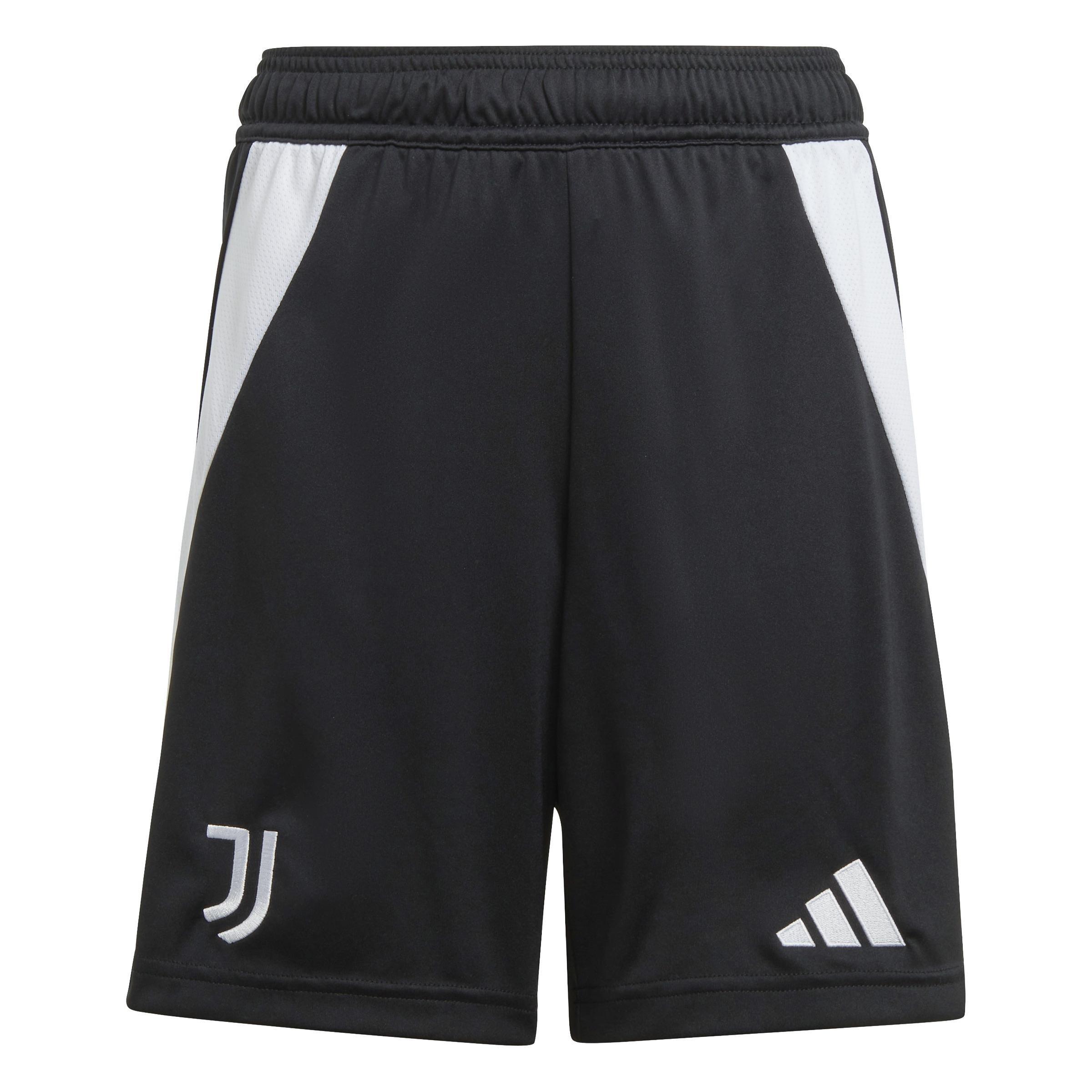 Unisex Kids Juventus 24/25 Home Shorts, Black, A901_ONE, large image number 1