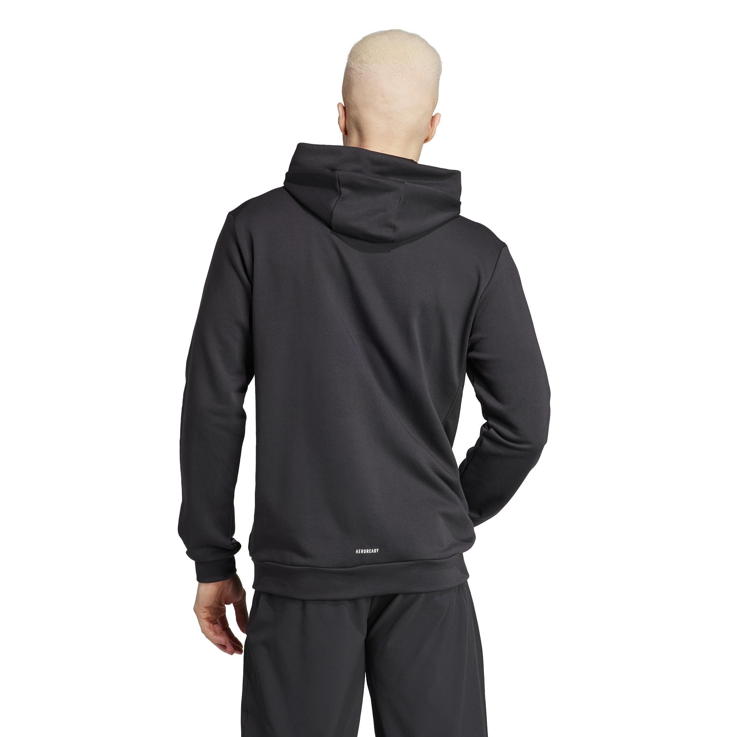 Pump Workout Hoodie, Black, A901_ONE, large image number 3