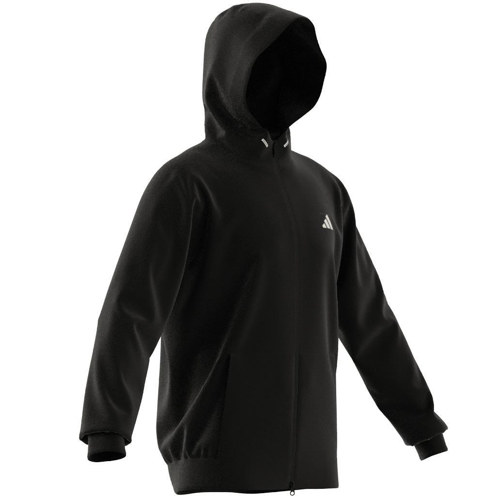 Pump Workout Hoodie, Black, , large image number 7