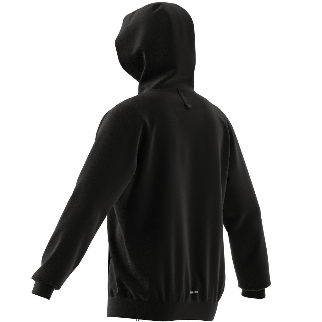 Pump Workout Hoodie, Black, A901_ONE, large image number 10