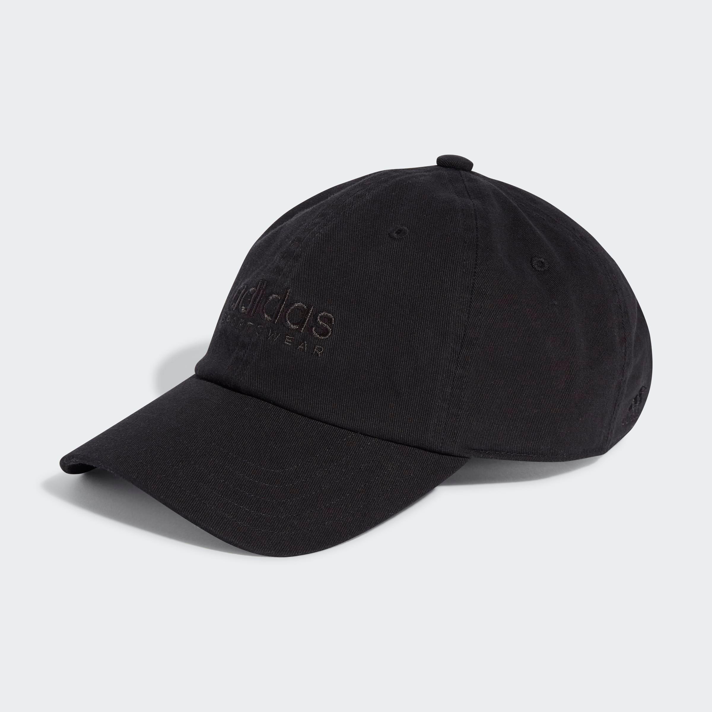 Unisex Sportswear Dad Cap, Black, A901_ONE, large image number 0