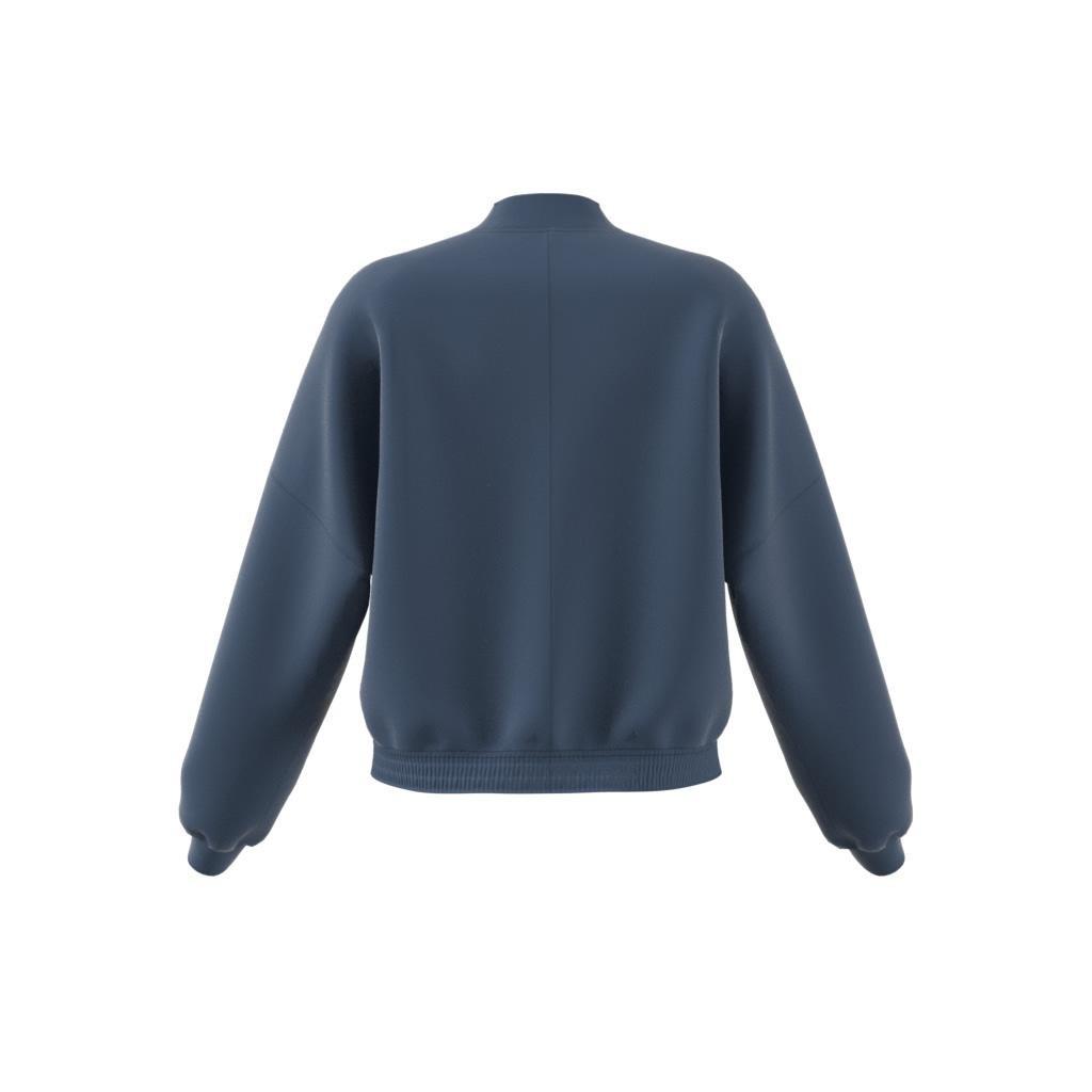 Sportswear Resort Graphic Loose Sweatshirt, Blue, A901_ONE, large image number 14