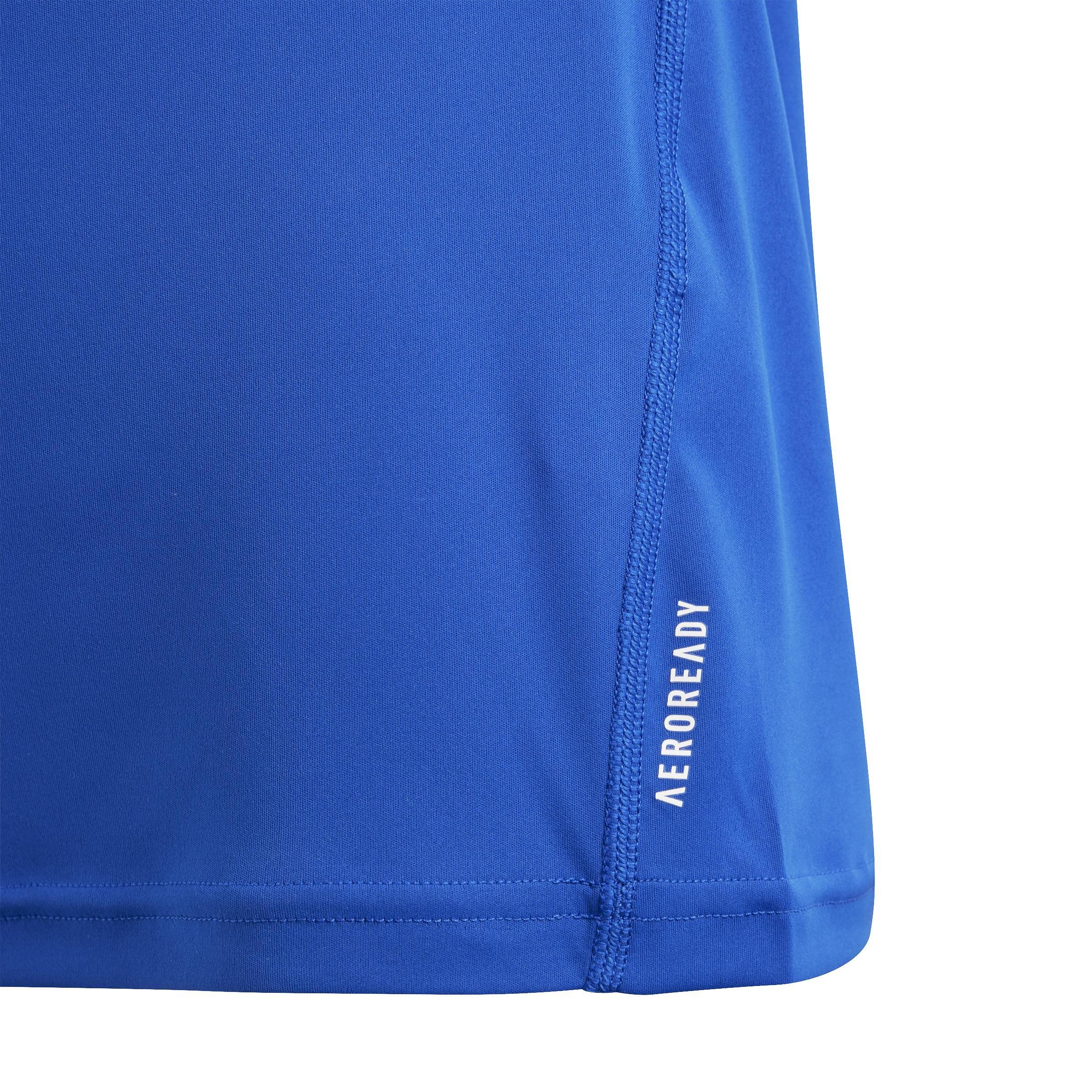 Unisex Kids Team T-shirt, Blue, A901_ONE, large image number 5