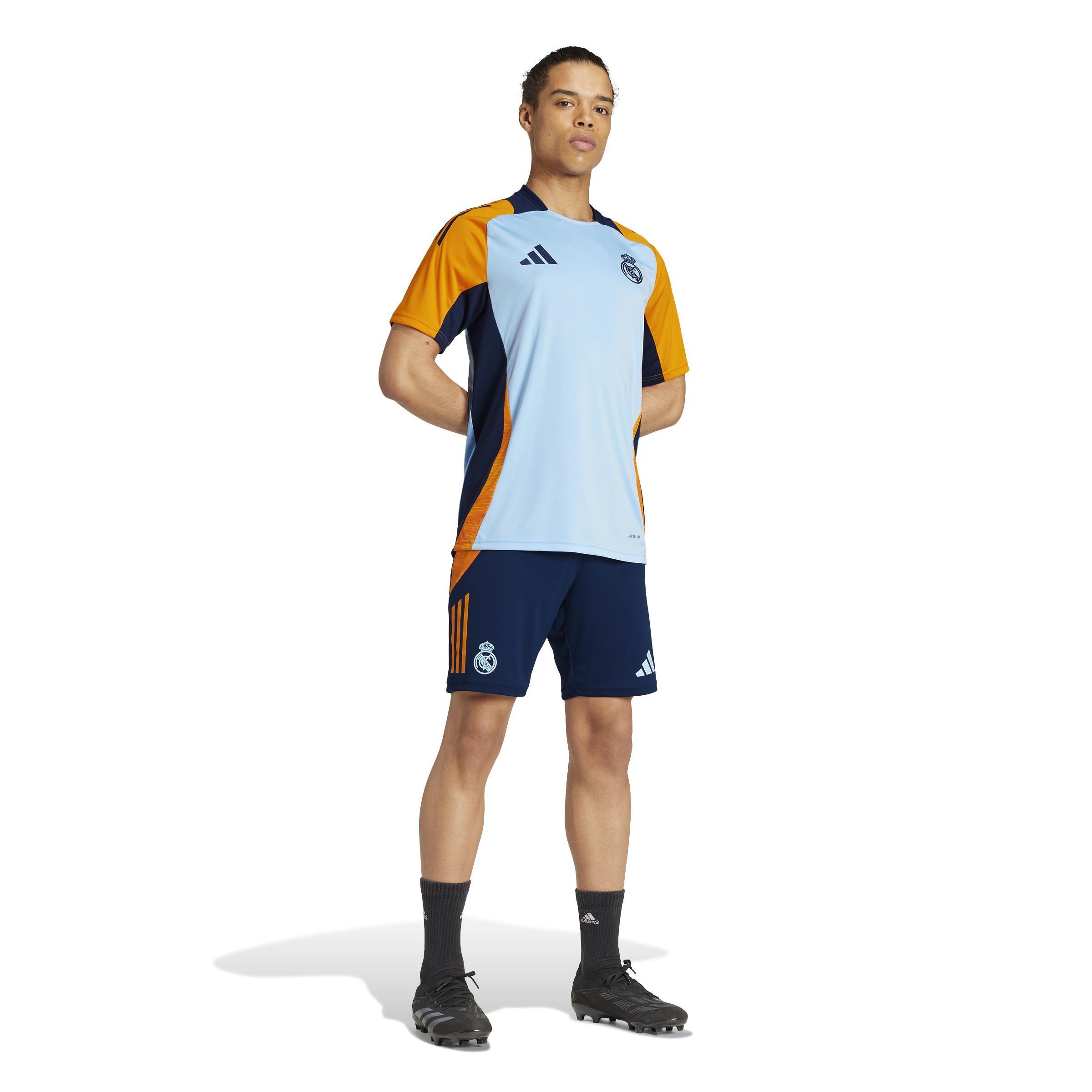 Real Madrid Tiro 24 Competition Training Shorts, Blue, A901_ONE, large image number 6