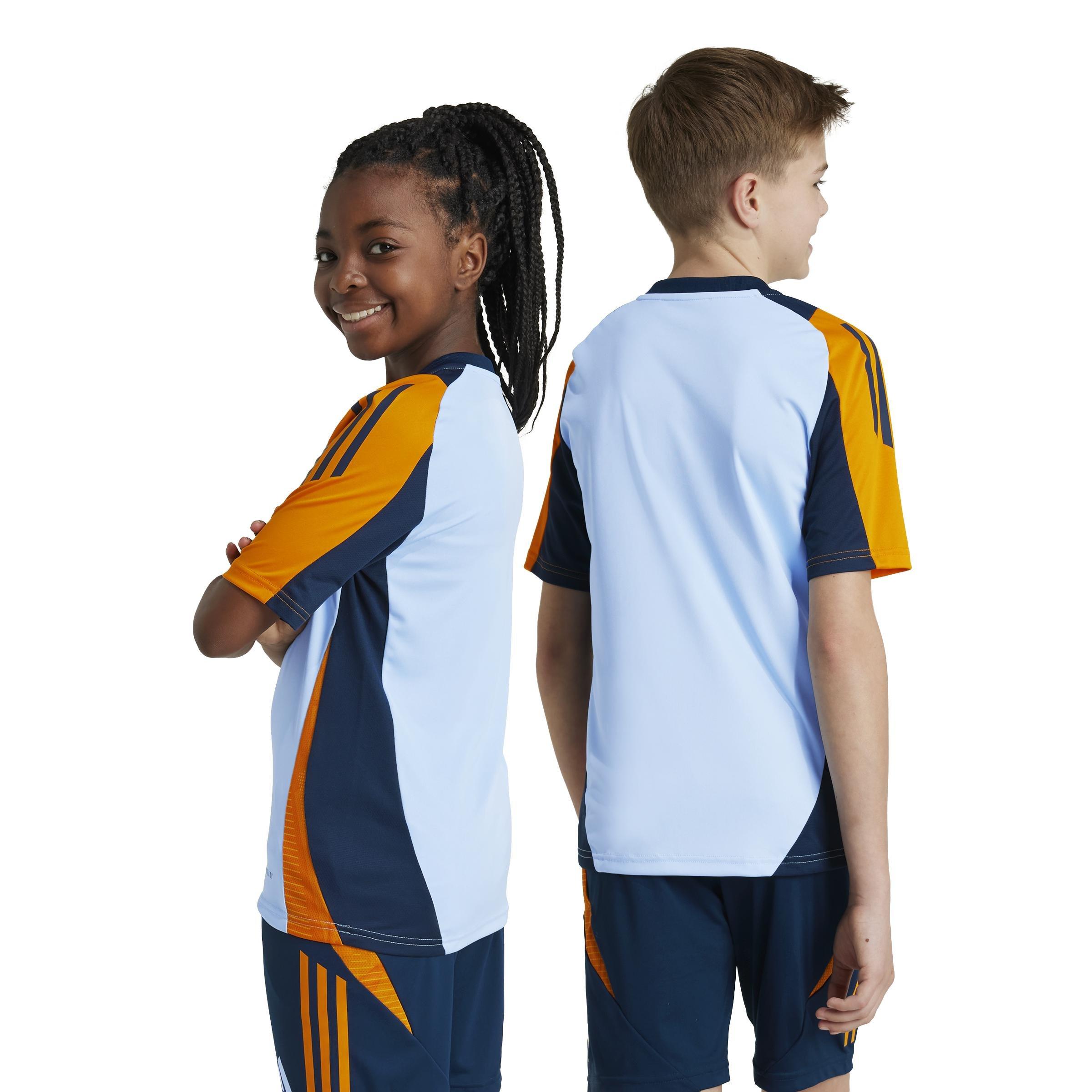 Unisex Kids Real Madrid Tiro 24 Competition Training Jersey, Blue, , large image number 2