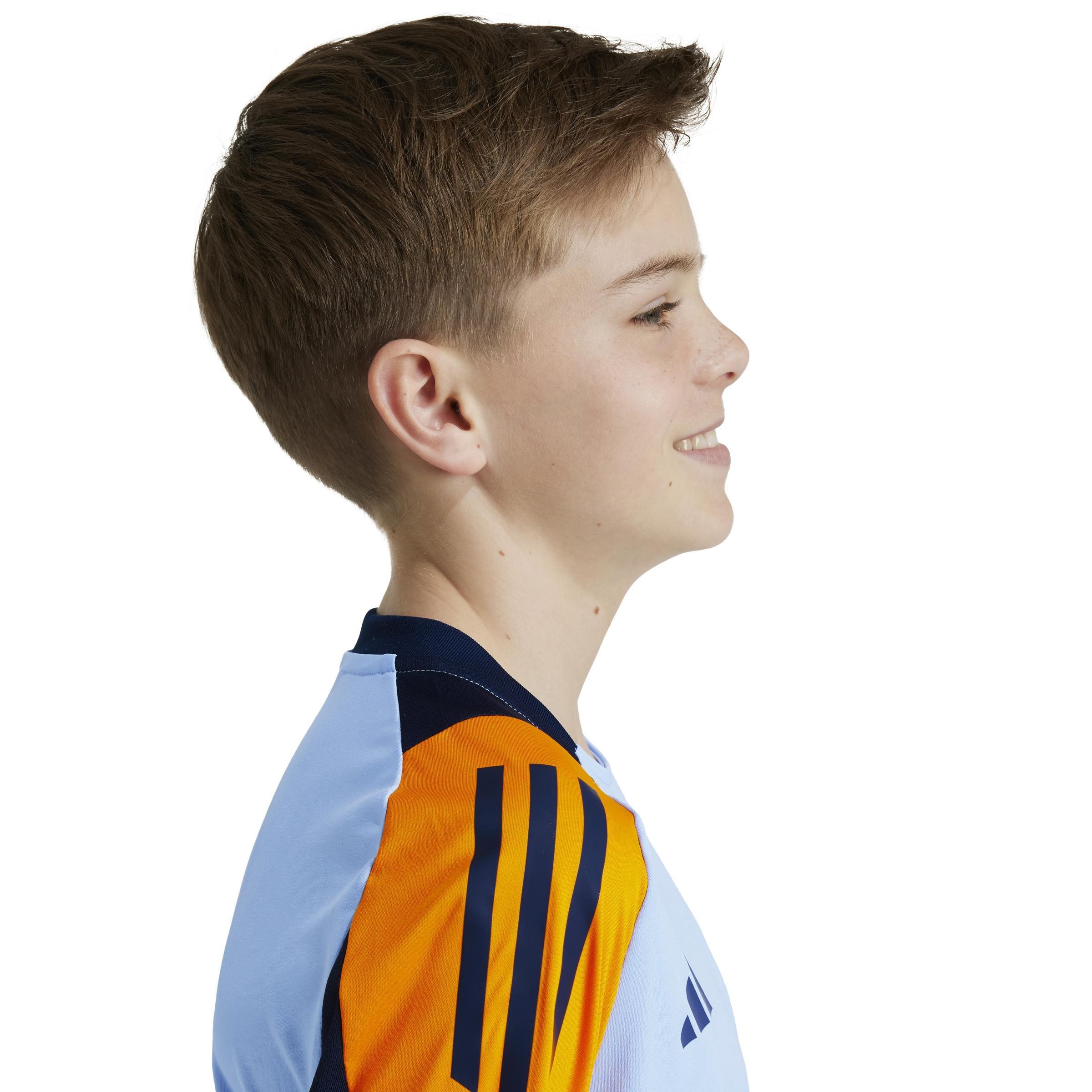 Unisex Kids Real Madrid Tiro 24 Competition Training Jersey, Blue, , large image number 5