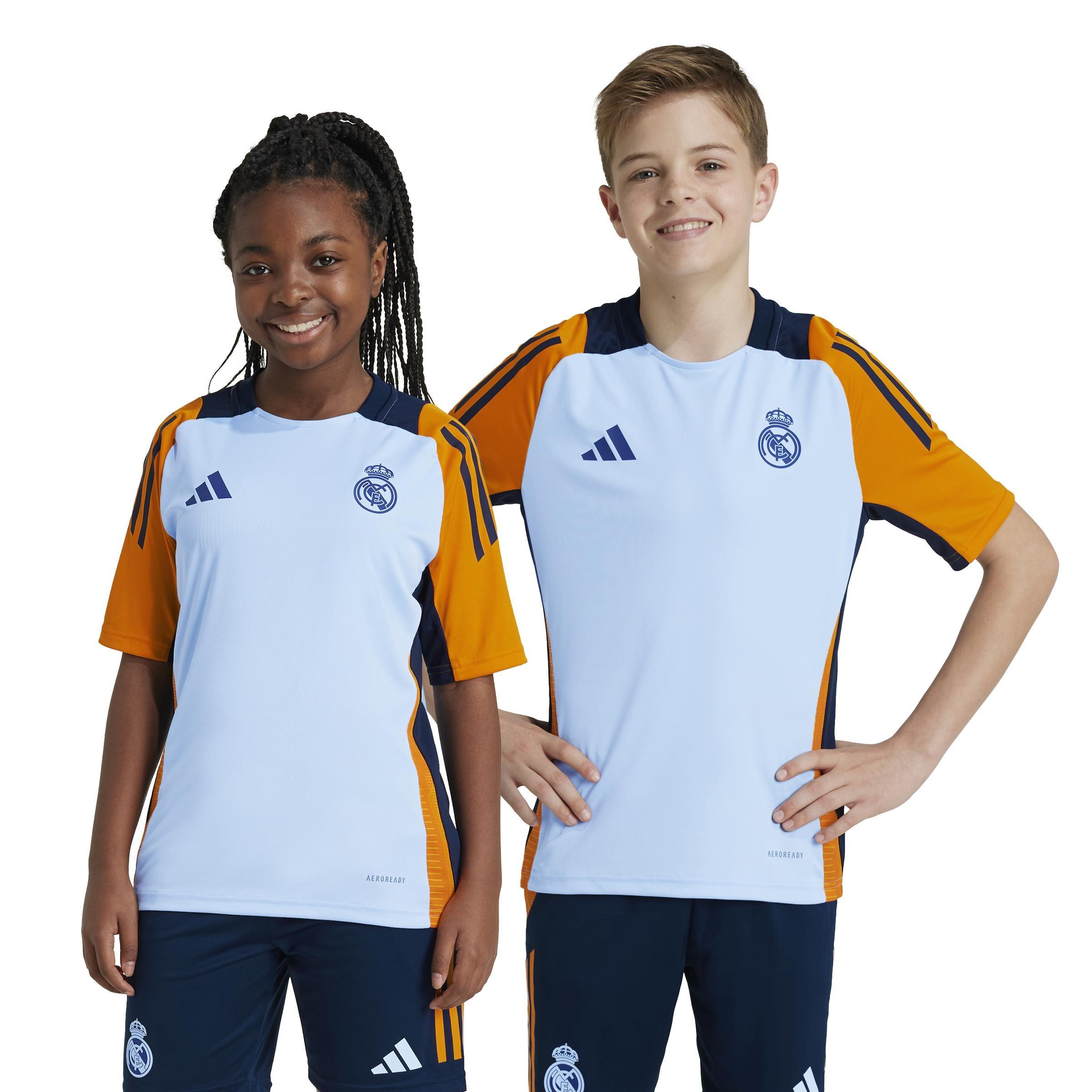 Unisex Kids Real Madrid Tiro 24 Competition Training Jersey, Blue, , large image number 6