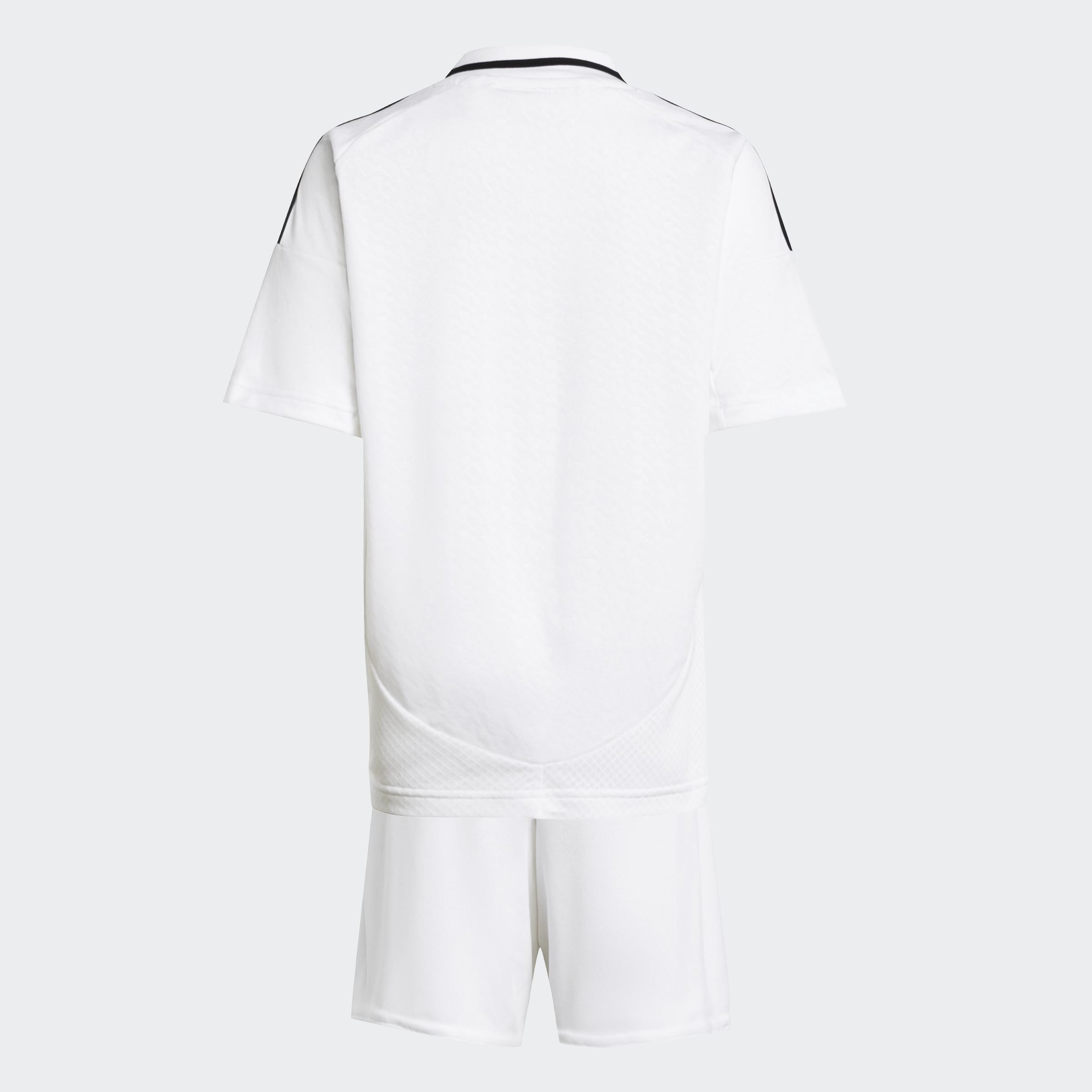 Kids Unisex Real Madrid 24/25 Home Mini Kit, White, A901_ONE, large image number 1