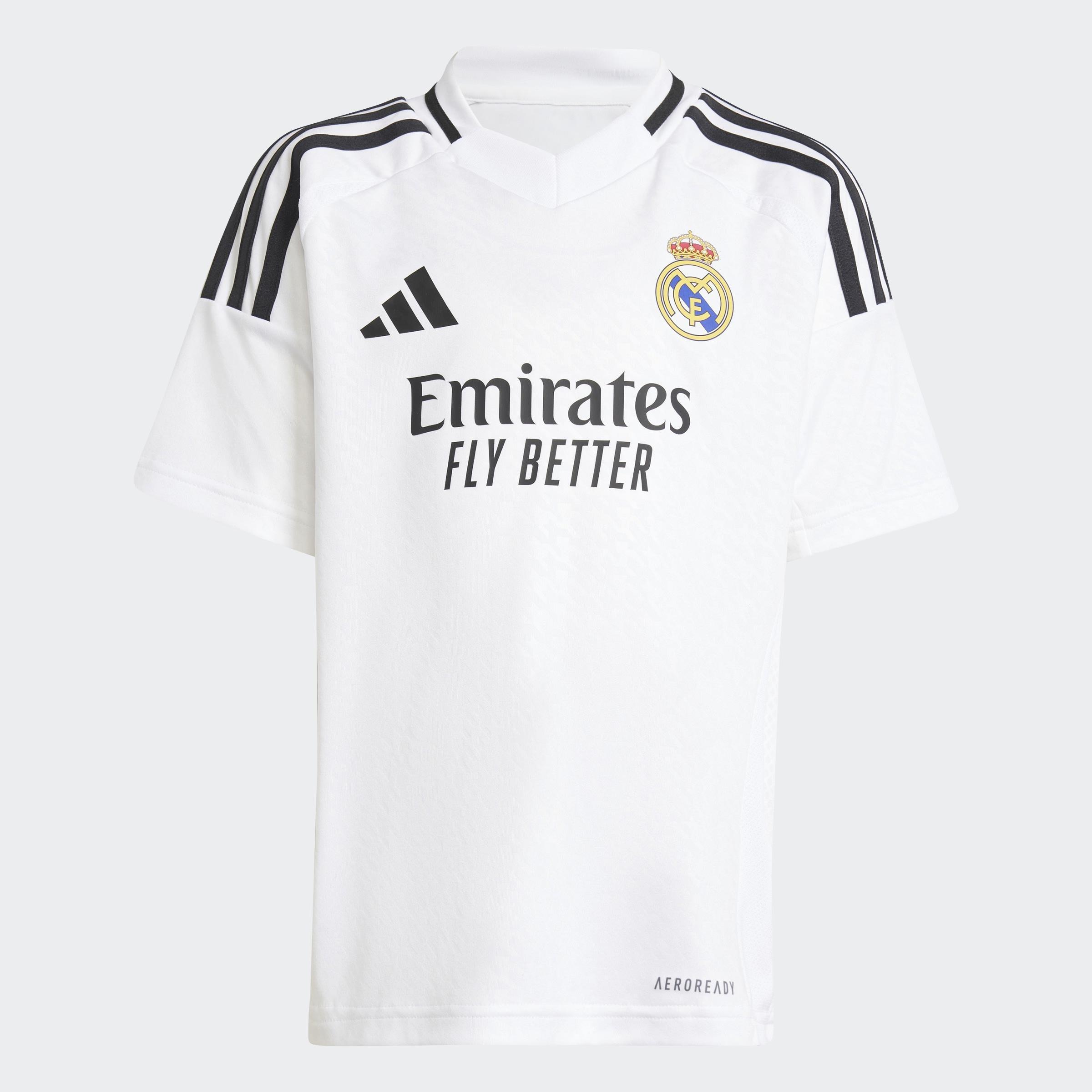 Kids Unisex Real Madrid 24/25 Home Mini Kit, White, A901_ONE, large image number 3