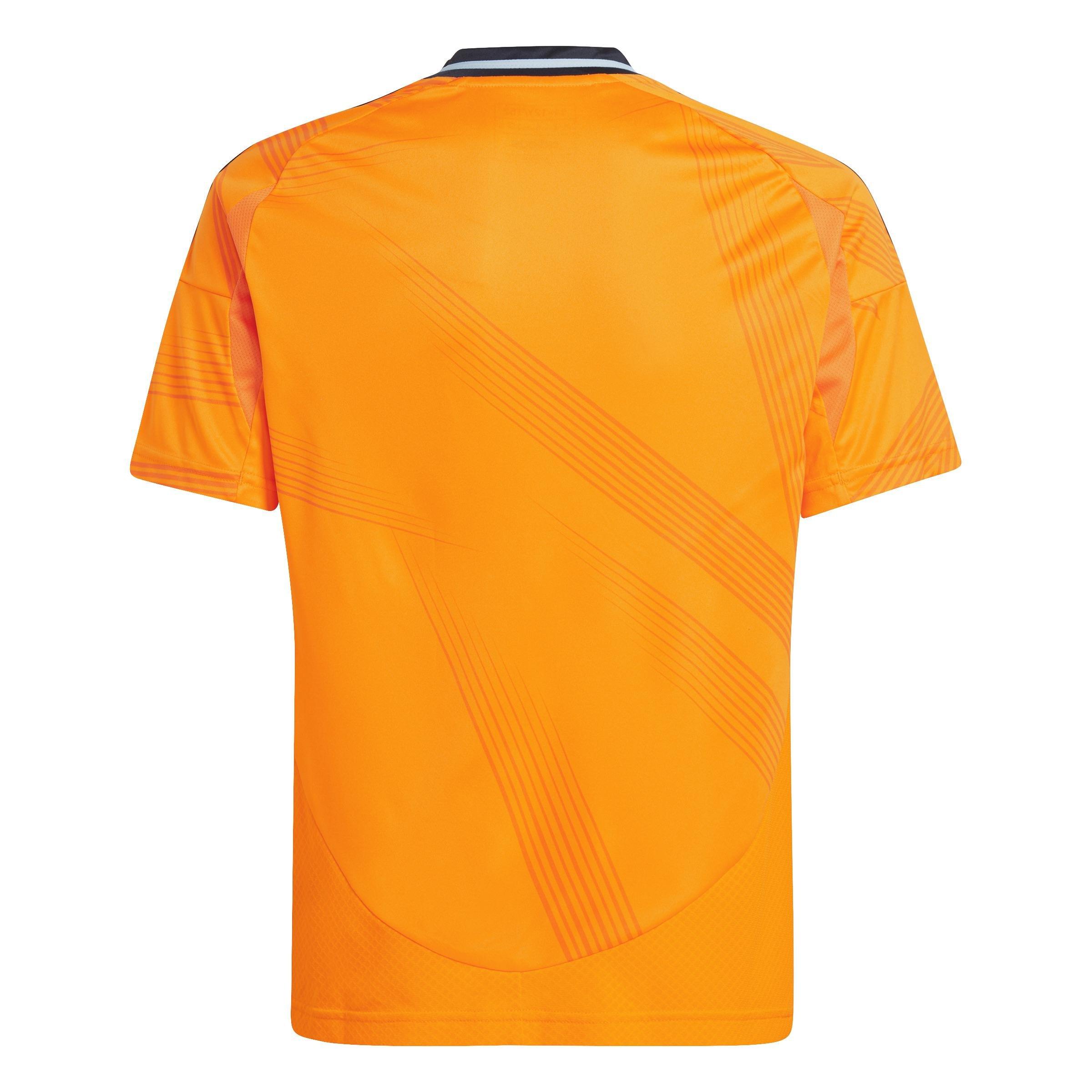 Kids Real Madrid 24/25 Away Jersey, Orange, A901_ONE, large image number 3
