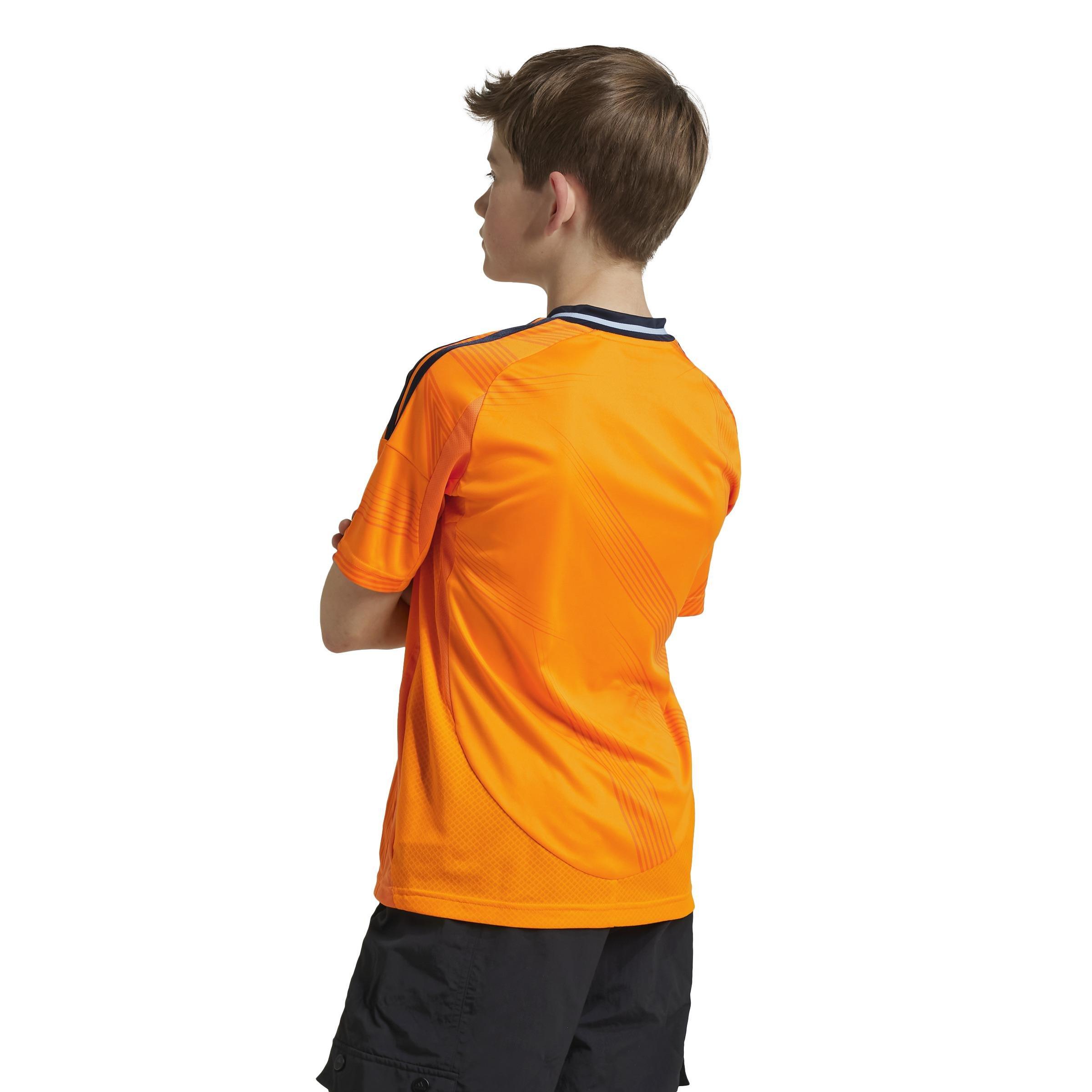 Kids Real Madrid 24/25 Away Jersey, Orange, A901_ONE, large image number 4