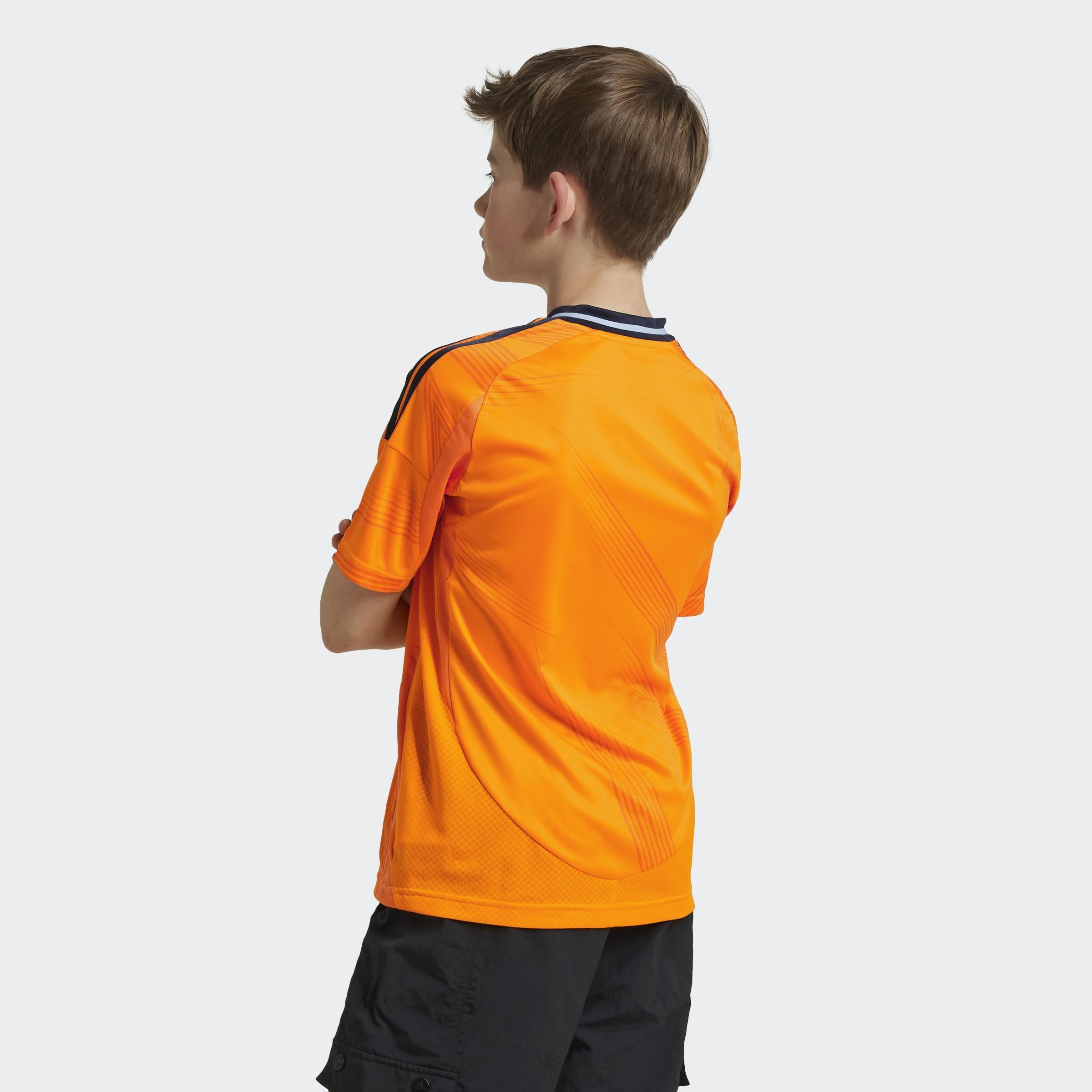 Kids Real Madrid 24/25 Away Jersey, Orange, A901_ONE, large image number 5