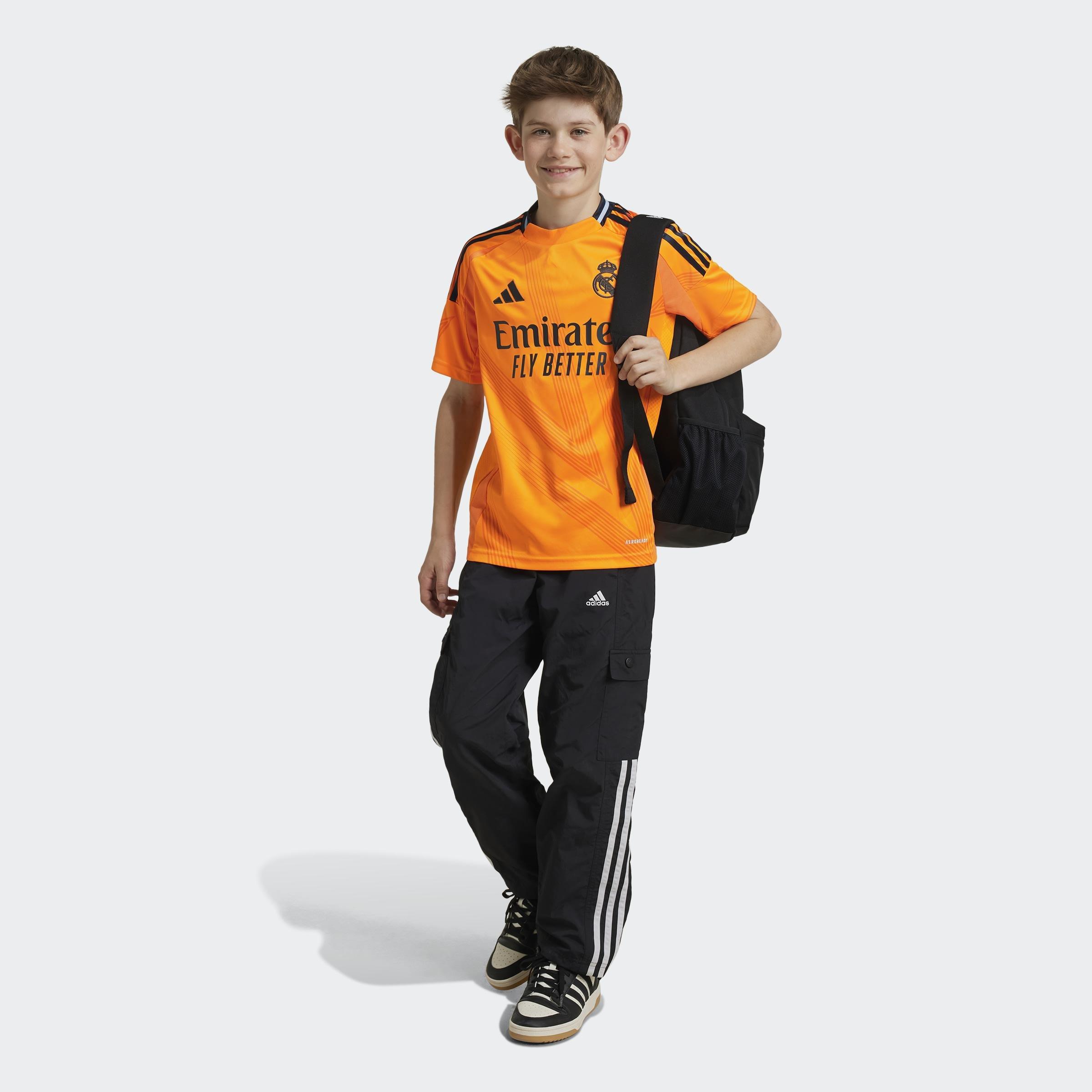 Kids Real Madrid 24/25 Away Jersey, Orange, A901_ONE, large image number 13